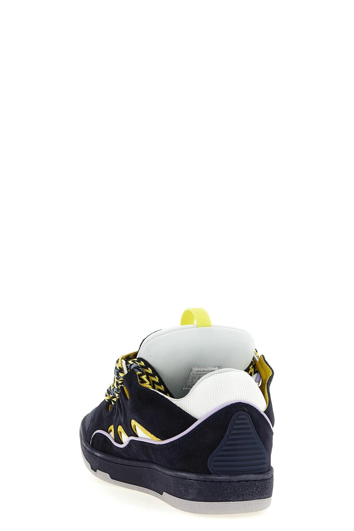 Lanvin Lanvin Blue Curb Sneakers