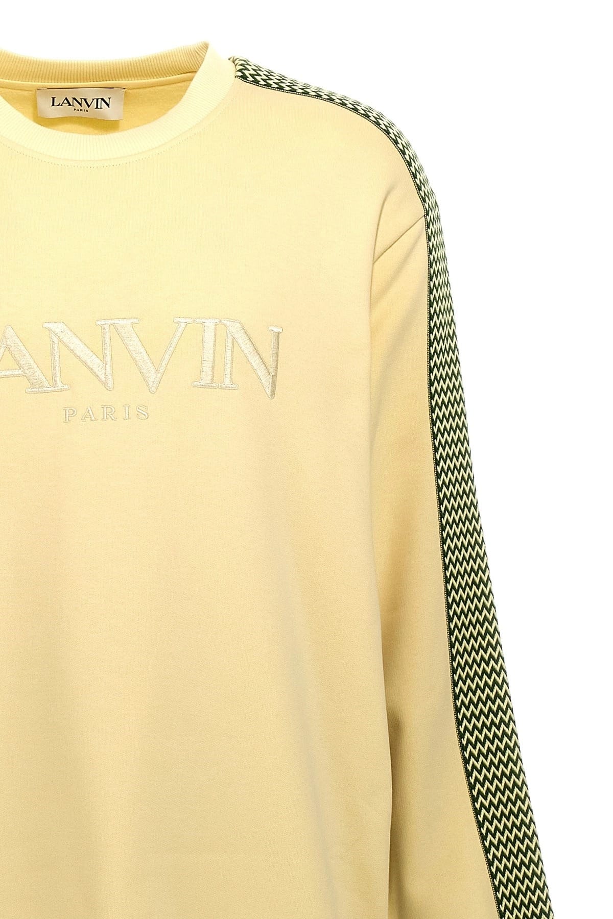Lanvin Lanvin Embroidered Side Curb Sweatshirt