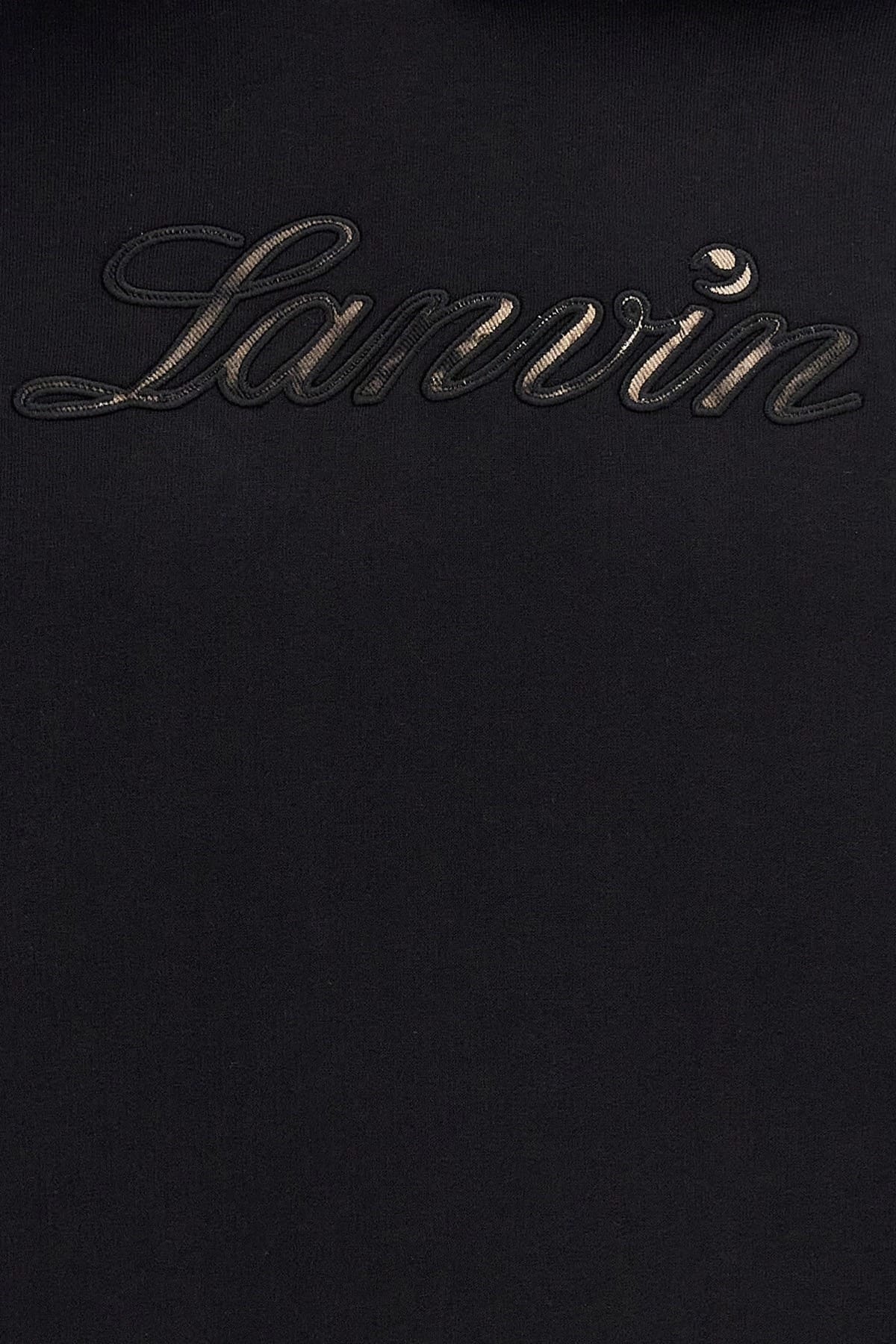 Lanvin Lanvin Logo Embroidered Hoodie