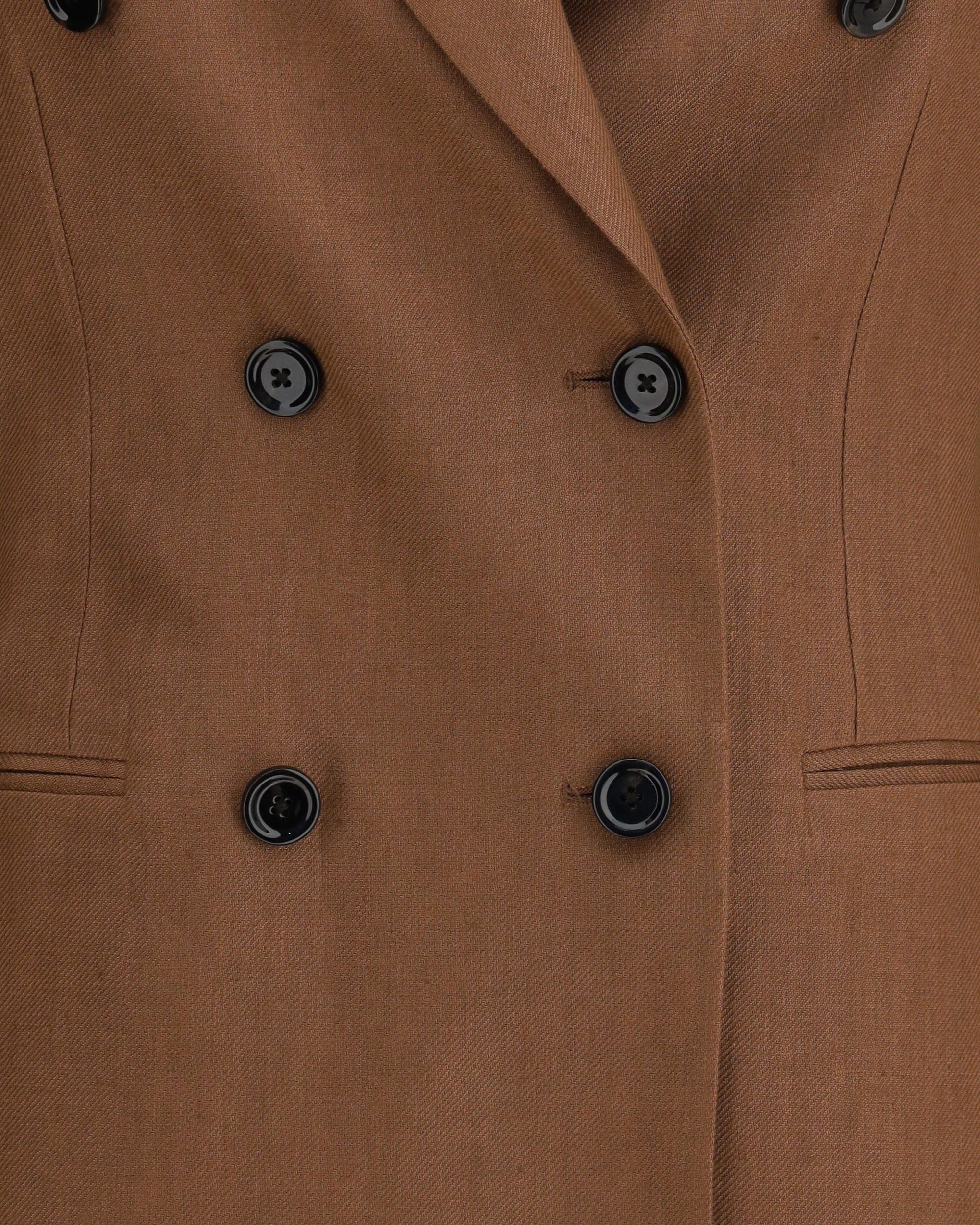 Lardini Double-Breasted Linen Blazer