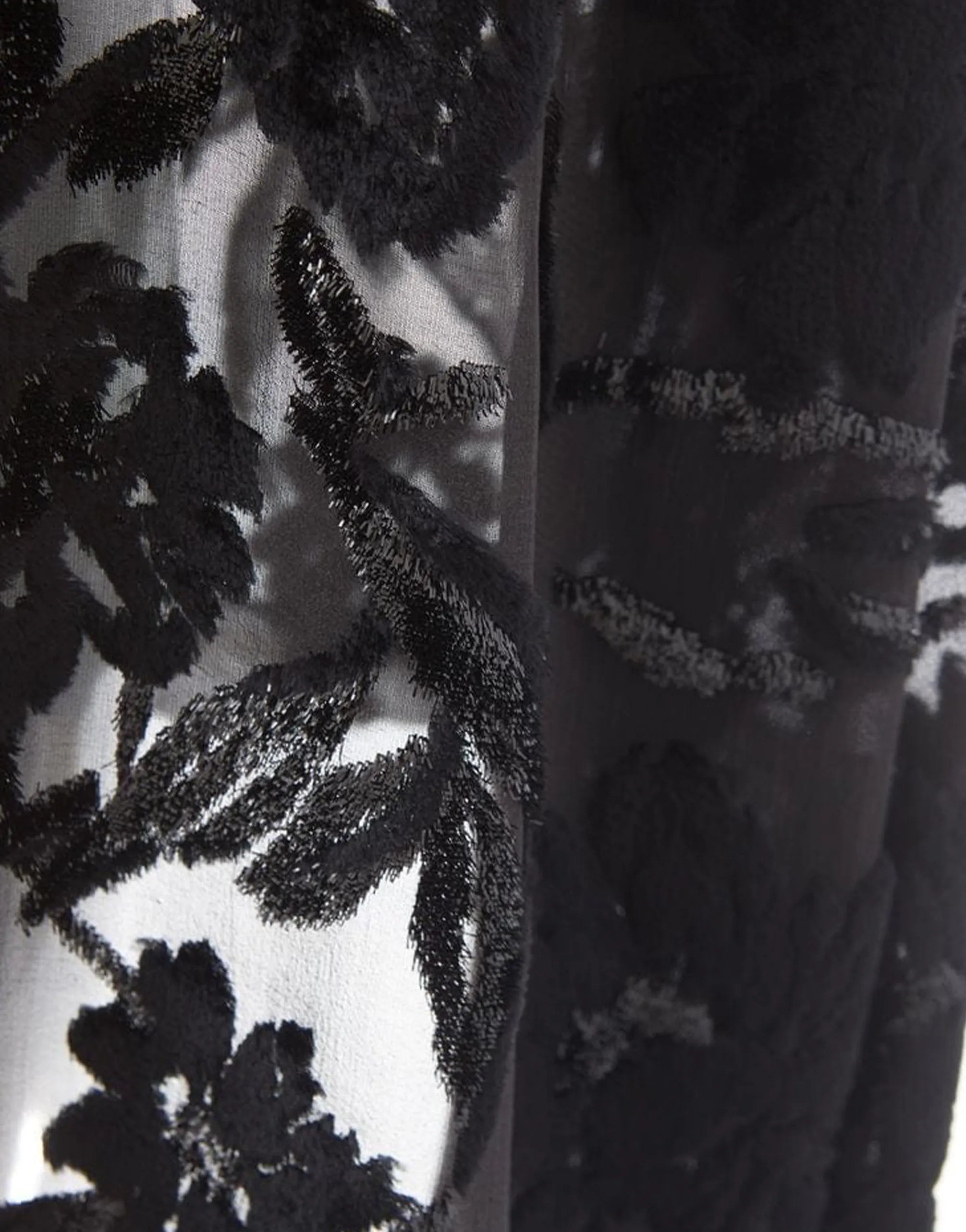 Lardini Lardini Floral Embroidered Sheer Maxi Dress