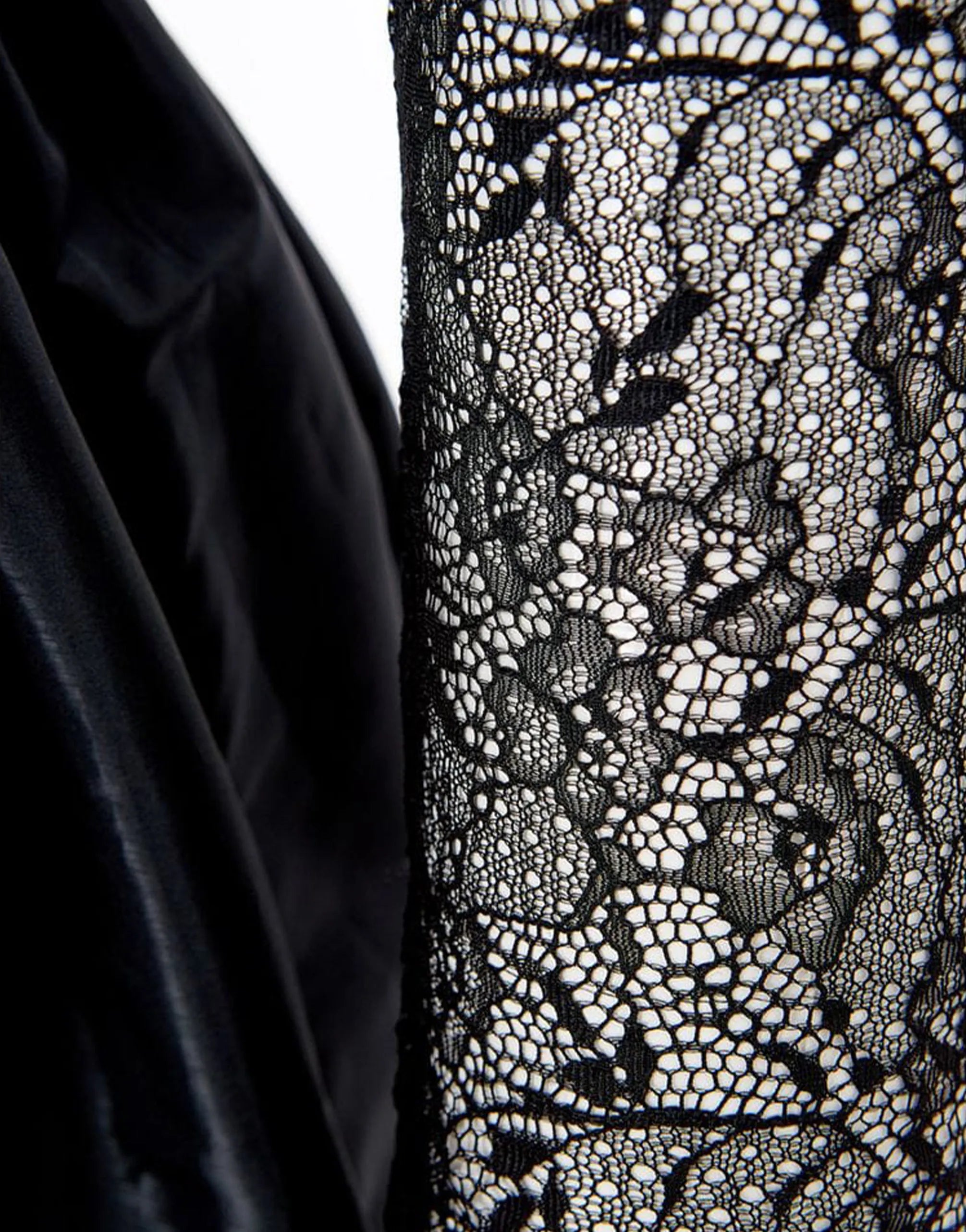 Lardini Lardini Lace Sleeve V-Neck Midi Dress