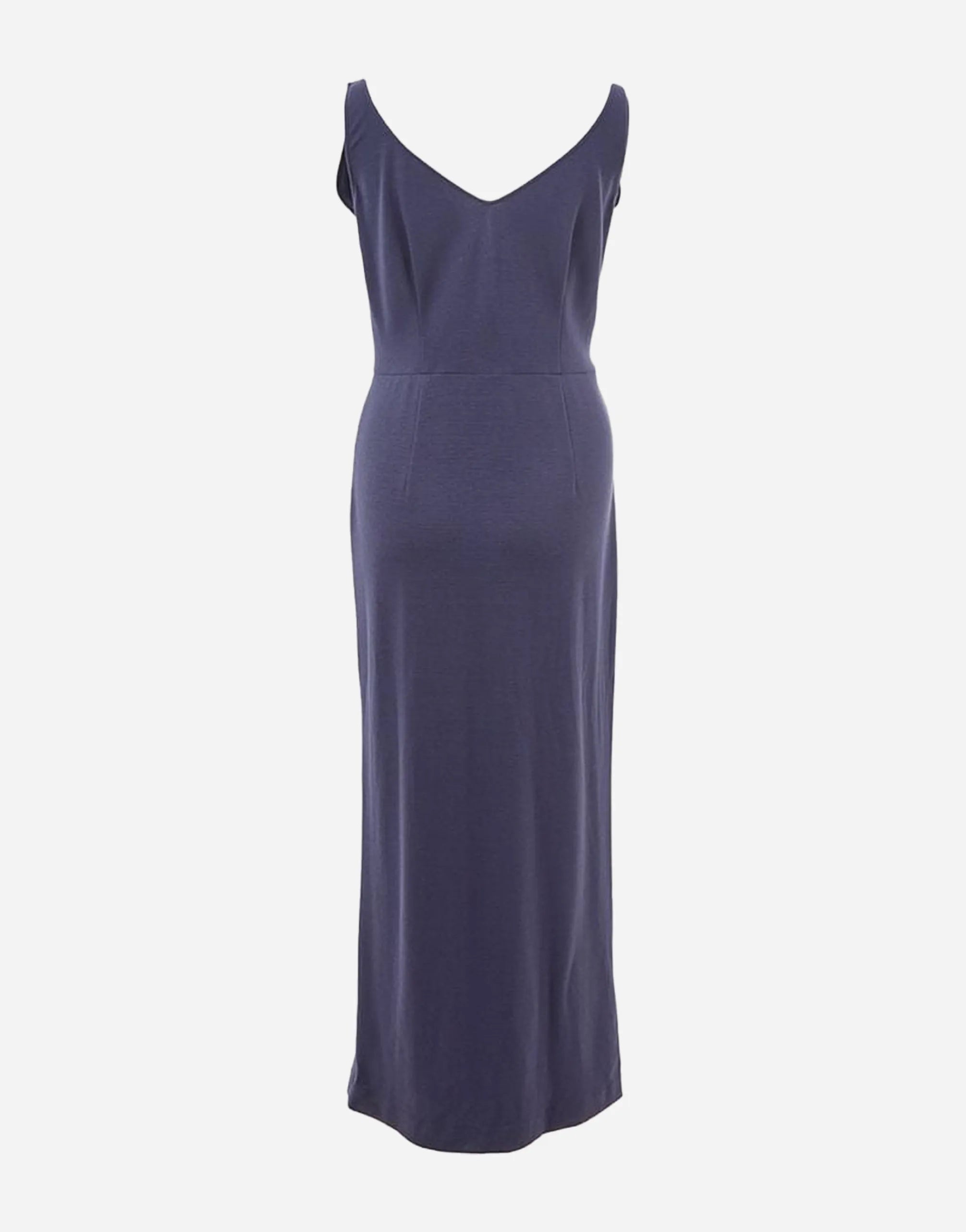 Lardini Lardini Sleeveless V-Neck Maxi Dress