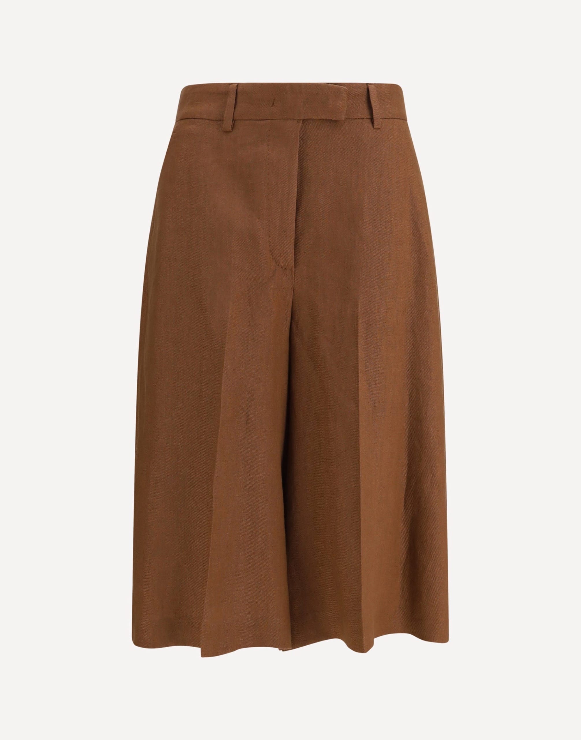 Lardini Straight-Leg Bermuda Shorts In Twill With Pleats