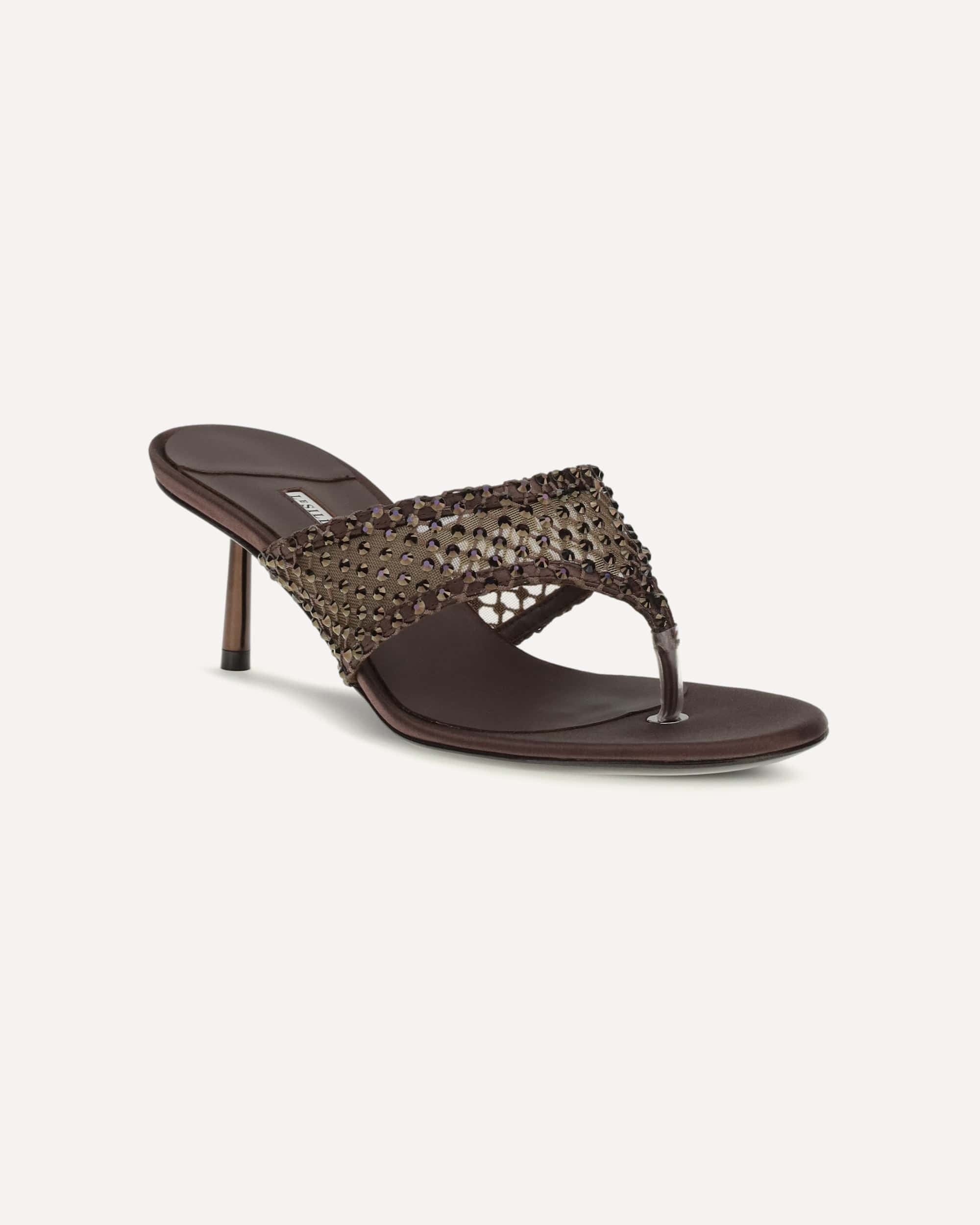Gilda Kristallverzierte Sandalen - alternate view
