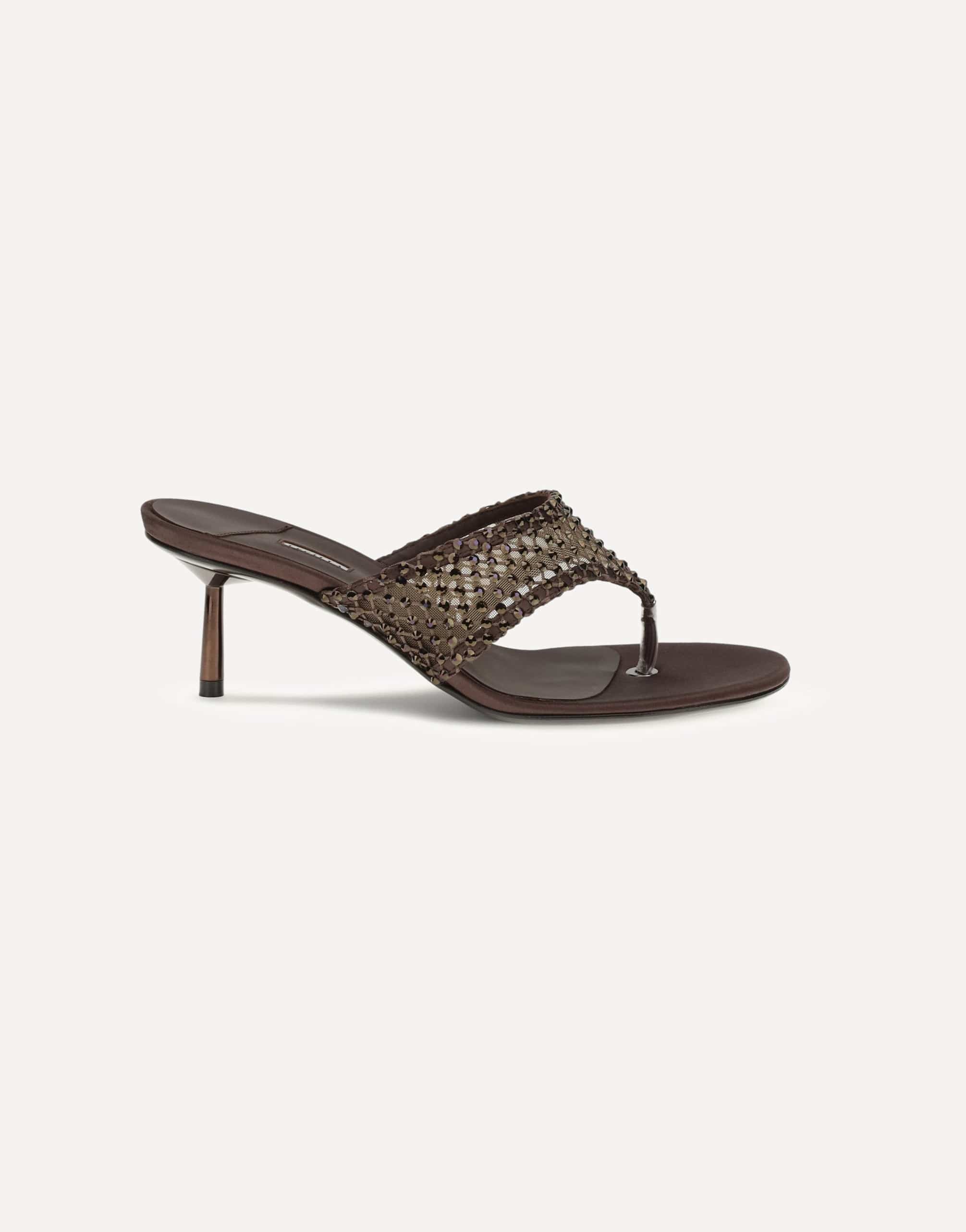 LE SILLA Gilda Crystal-Embellished Sandals