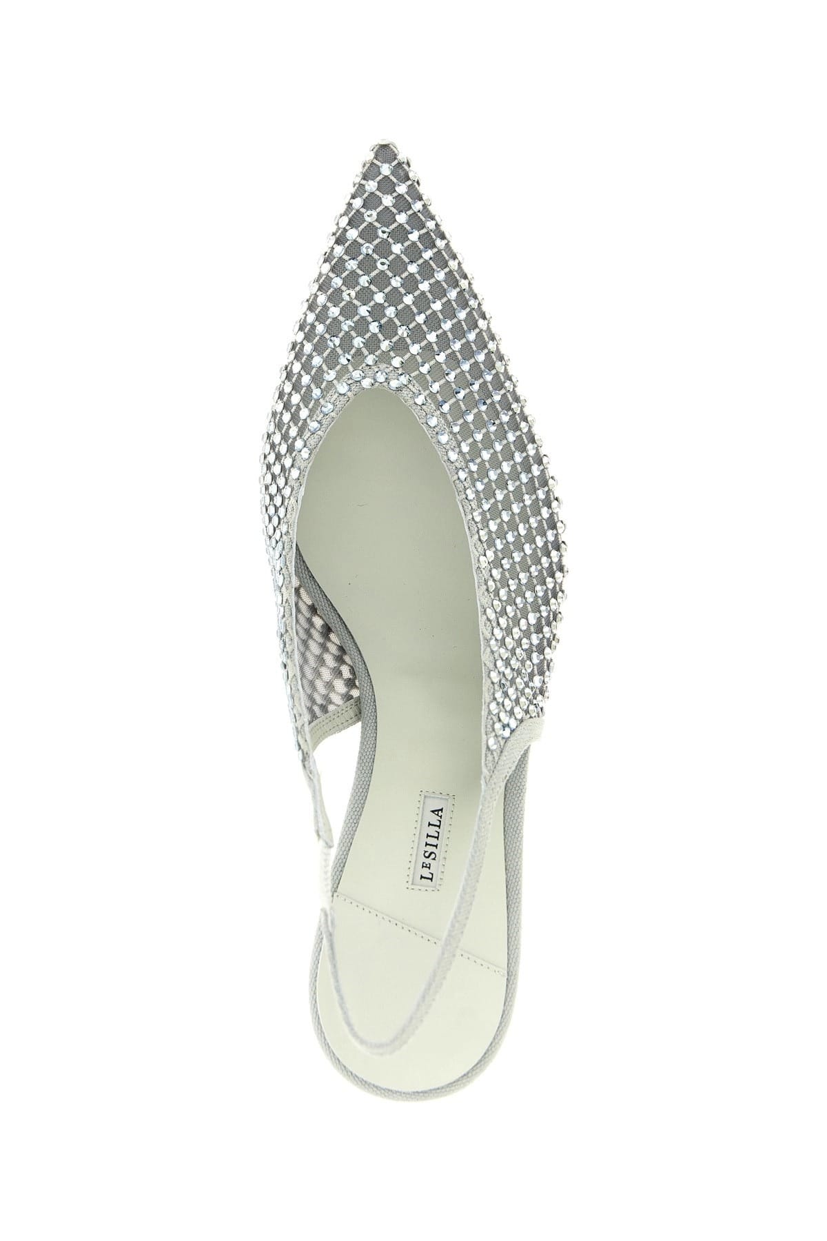 LE SILLA LE SILLA Gilda Crystal Mesh Slingback