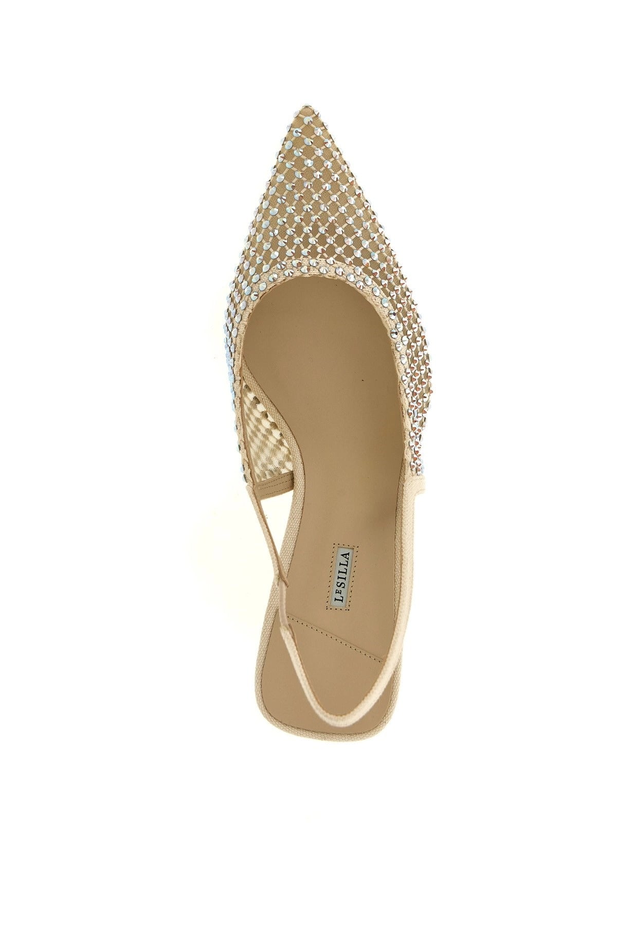 LE SILLA Gilda Crystal Slingback