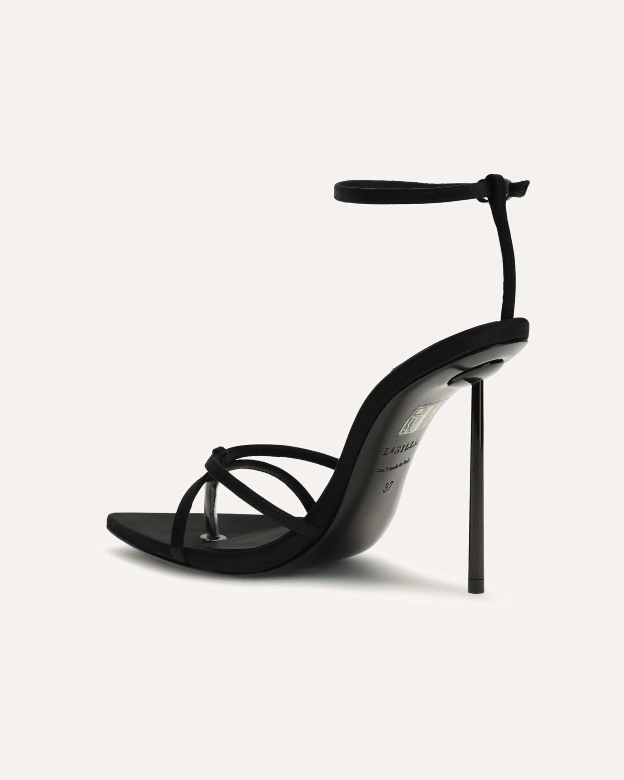 LE SILLA Gisele Satin Sandals