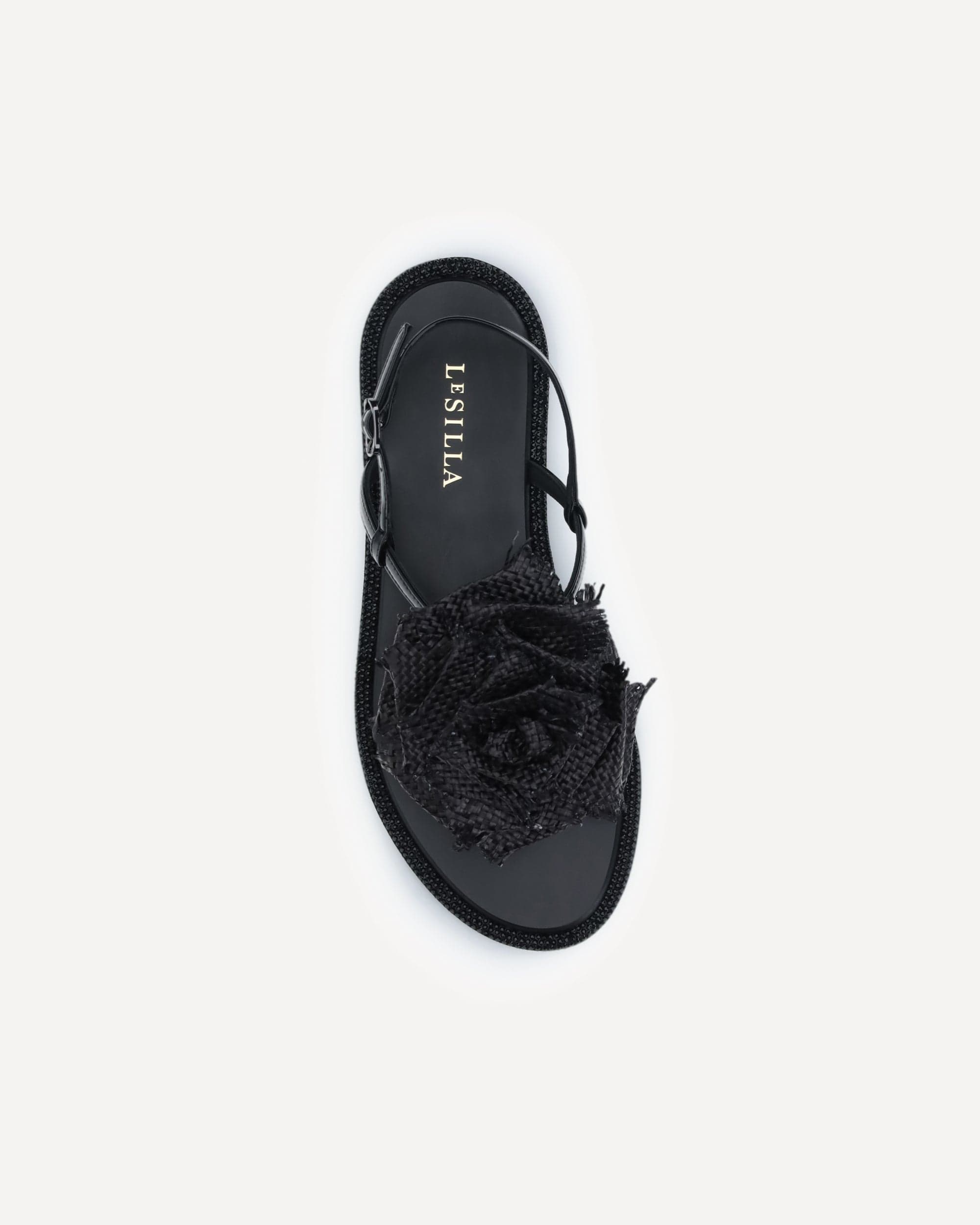 LE SILLA Rose Maxi Flower Sandals