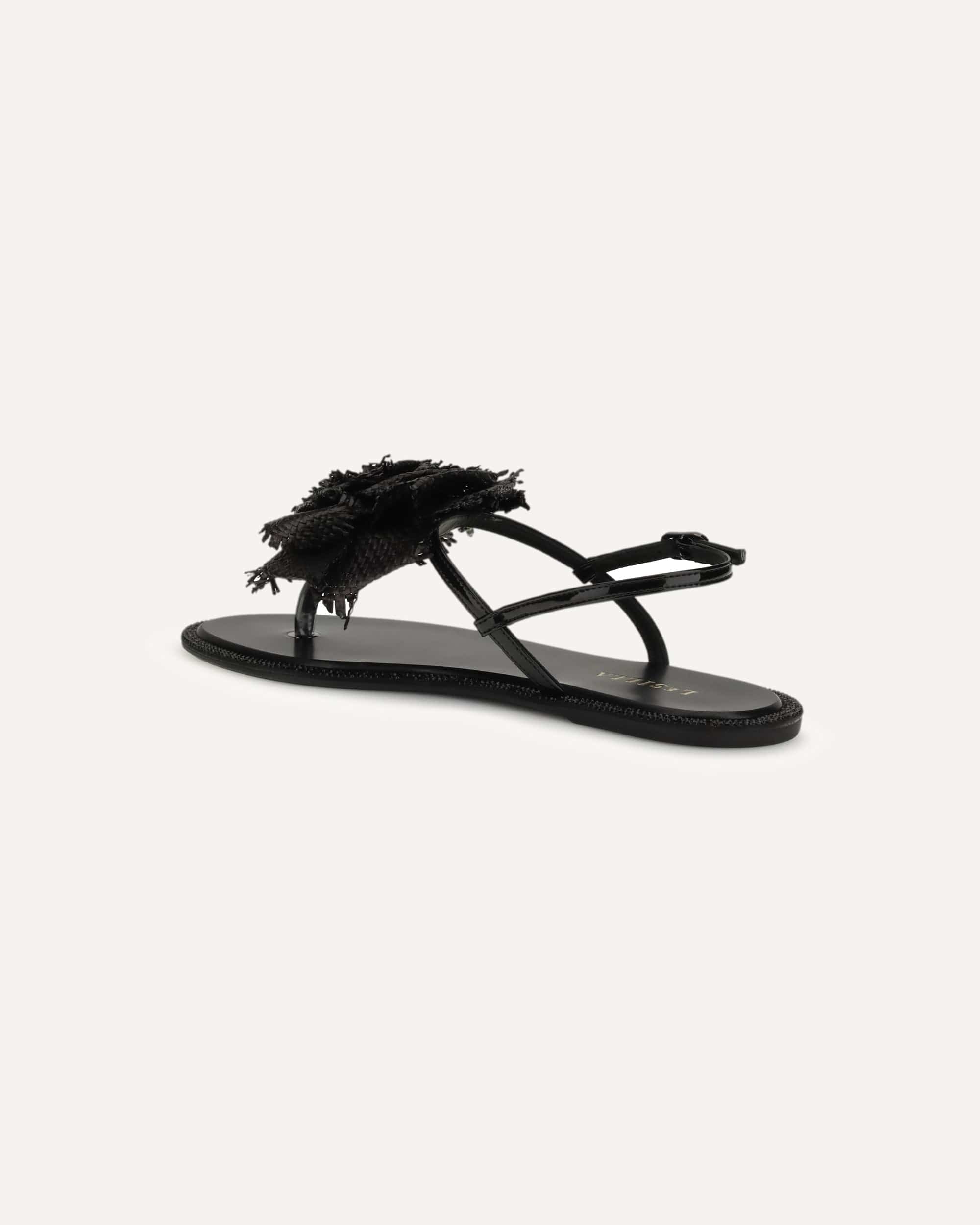 LE SILLA Rose Maxi Flower Sandals