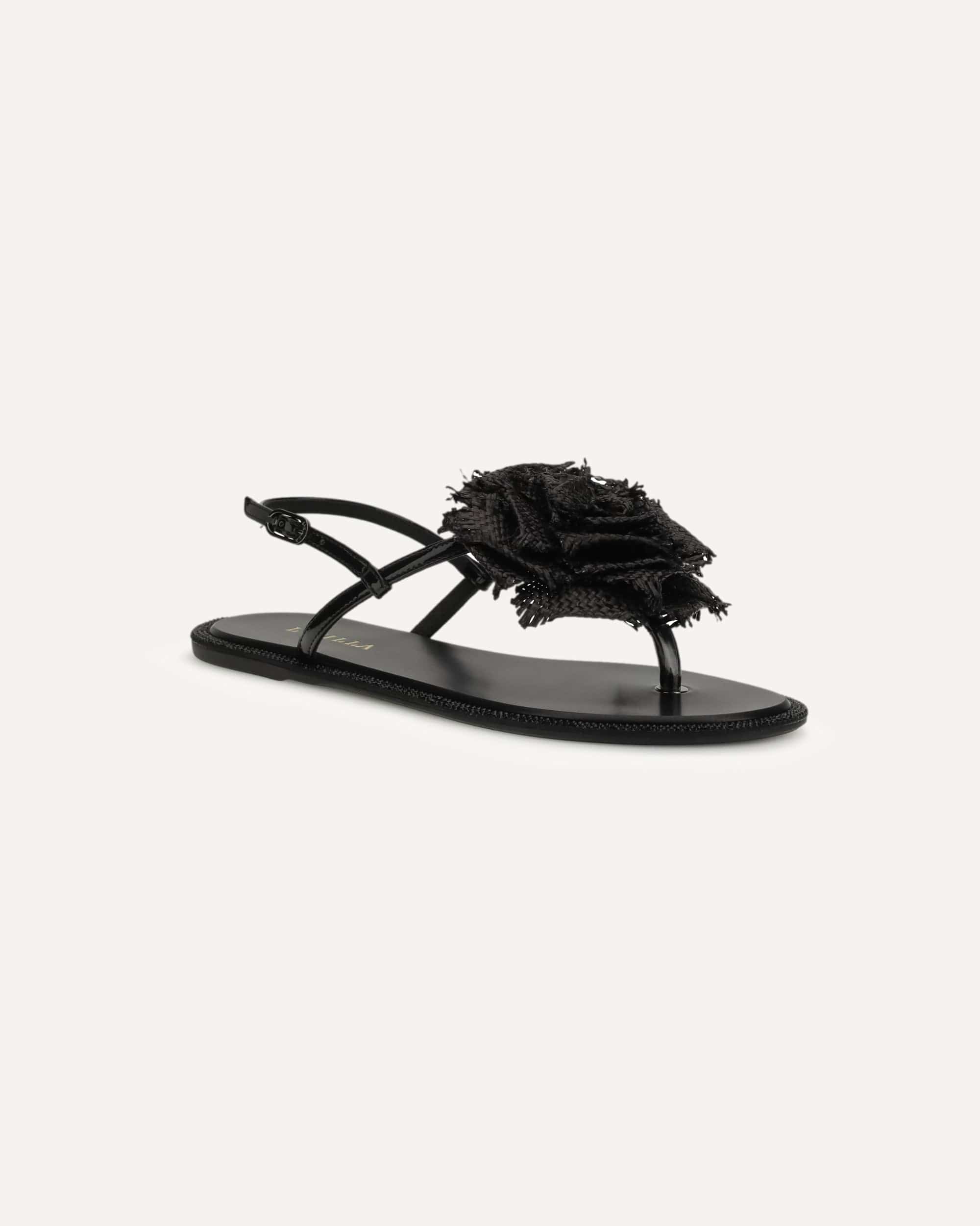 LE SILLA Rose Maxi Flower Sandals