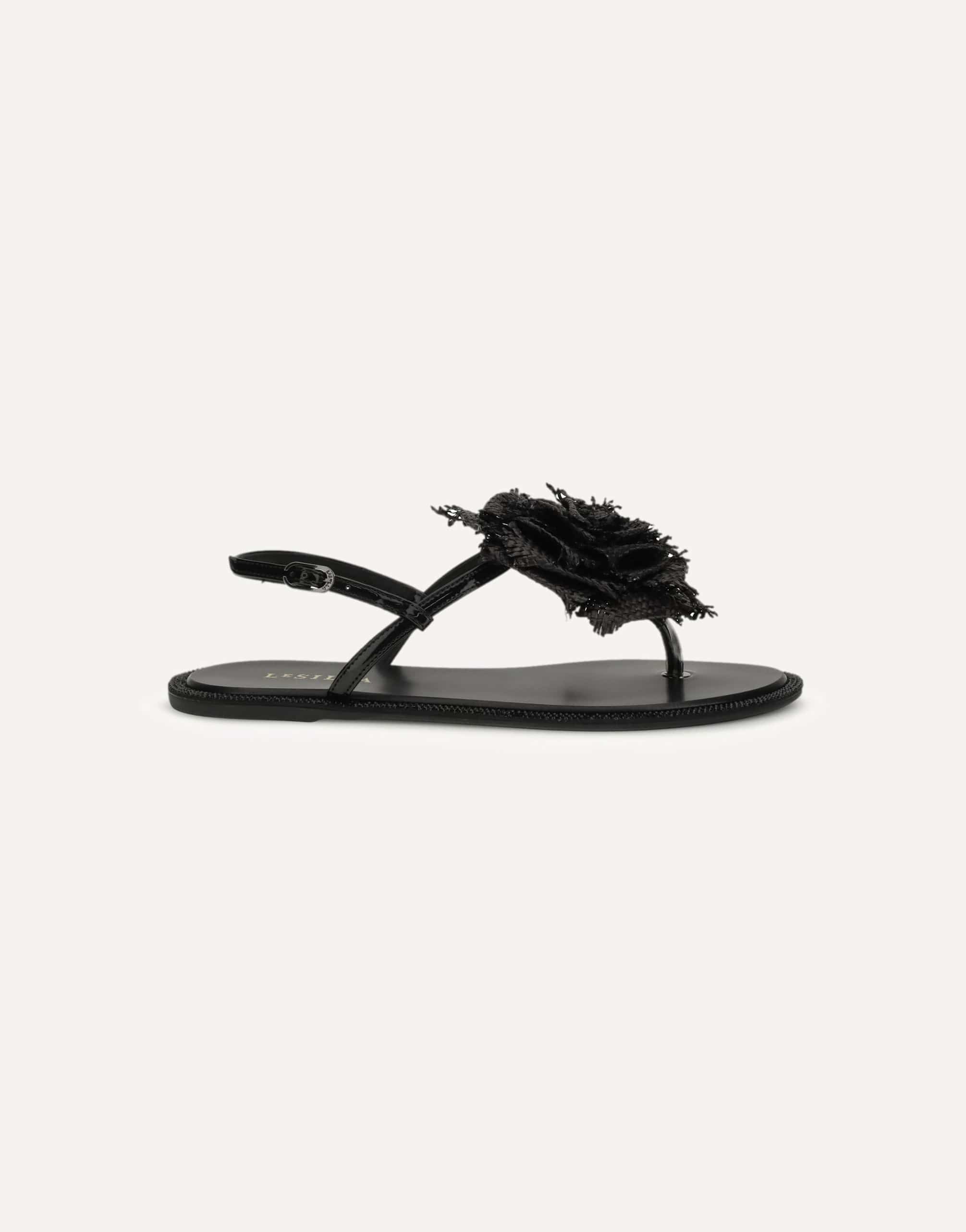 LE SILLA Rose Maxi Flower Sandals