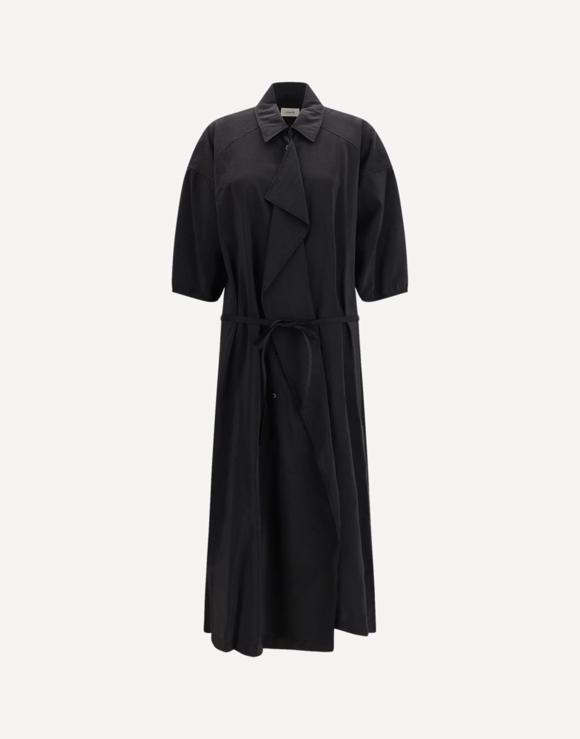 Lemaire Asymmetrical Silk Shirt Dress