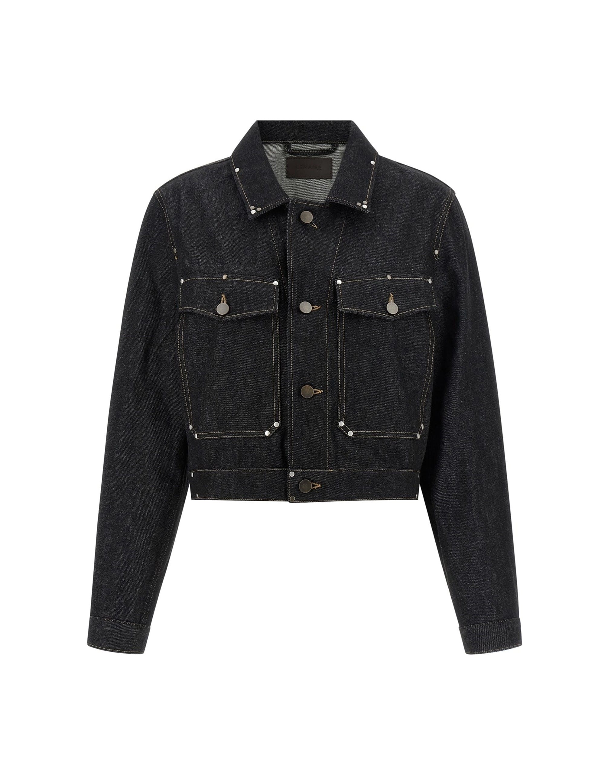 Lemaire Lemaire Black Denim Blouson