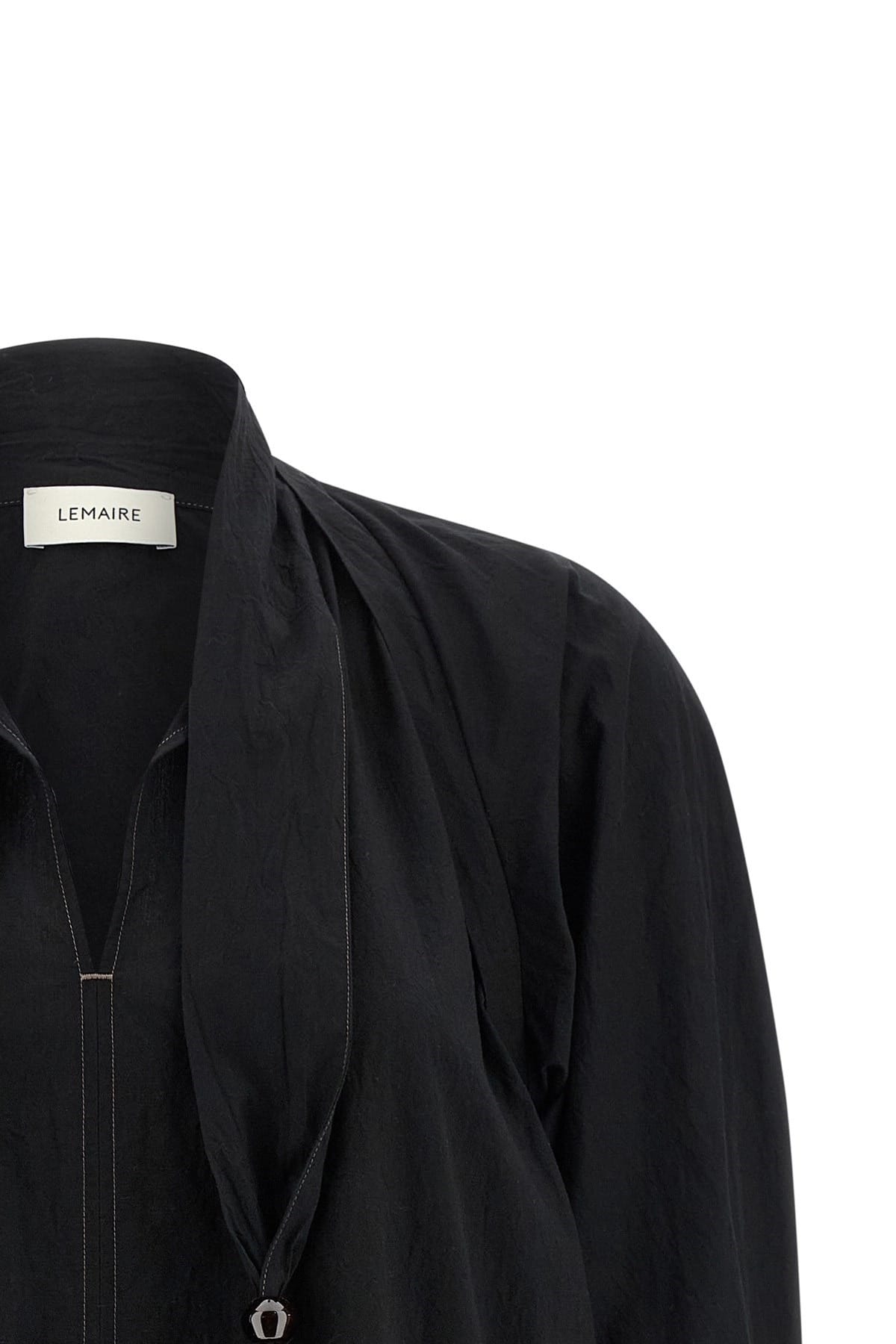 Lemaire Lemaire Cotton Blouse With Scarf