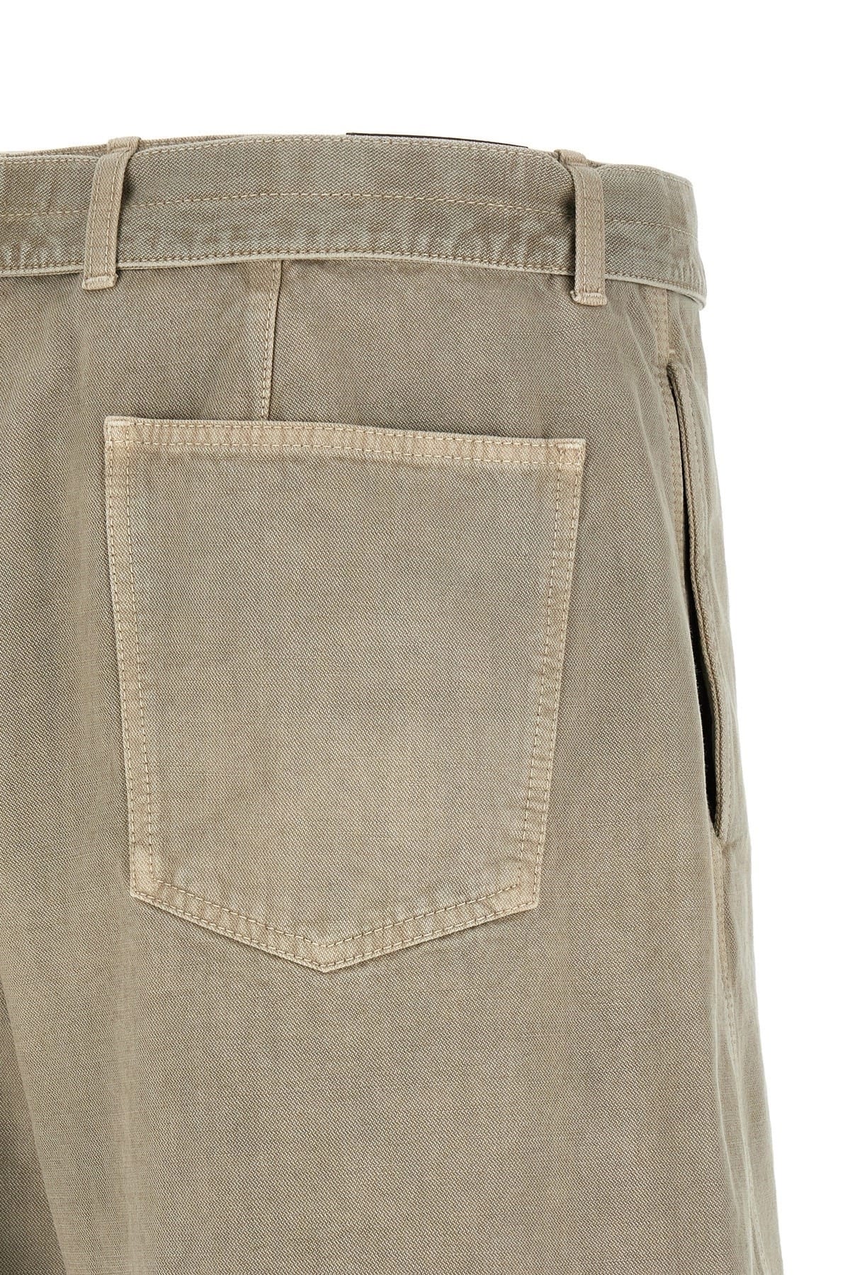 Lemaire Lemaire Gray Denim Bermuda Shorts