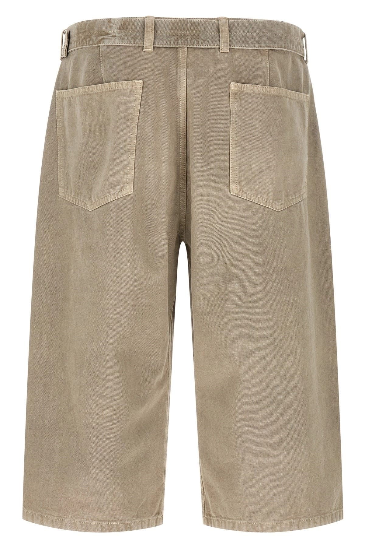 Lemaire Lemaire Gray Denim Bermuda Shorts