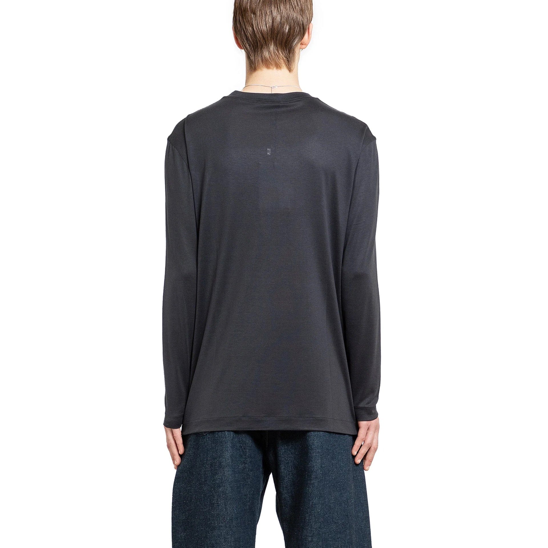 Lemaire Lemaire Long Sleeve Silk T-Shirt