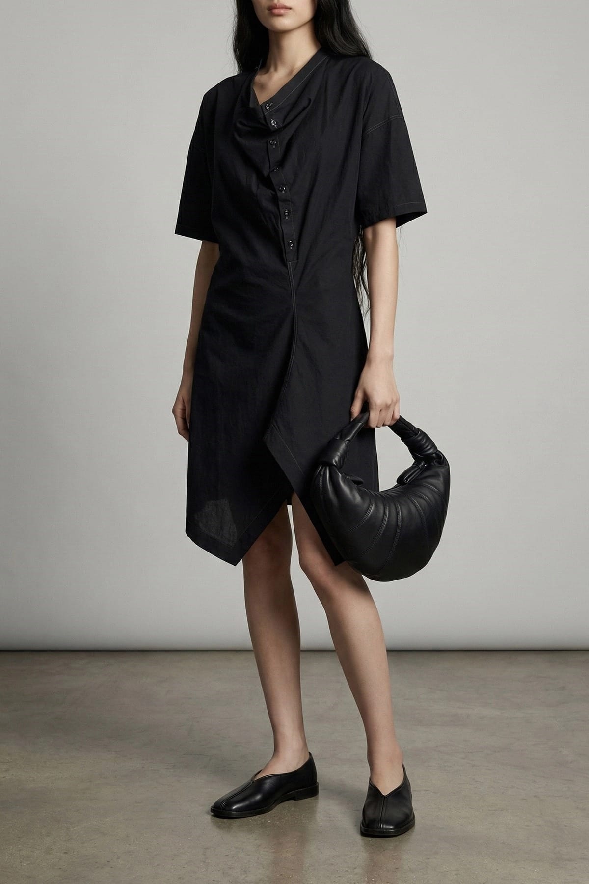 Lemaire Soft Collar Asymmetrical Dress - alternate view