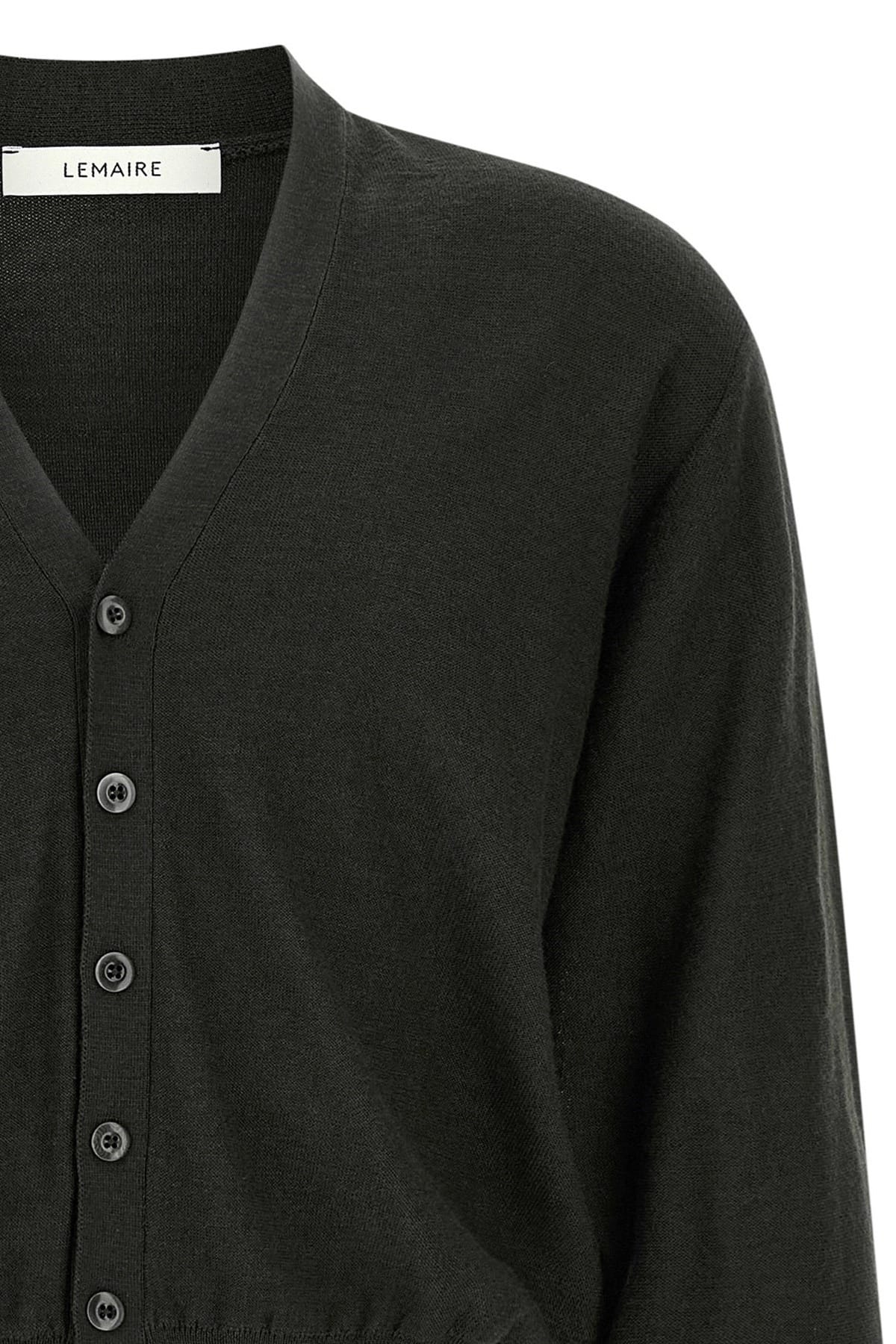 Lemaire Twisted Wool Blend Cardigan | Sendegaro