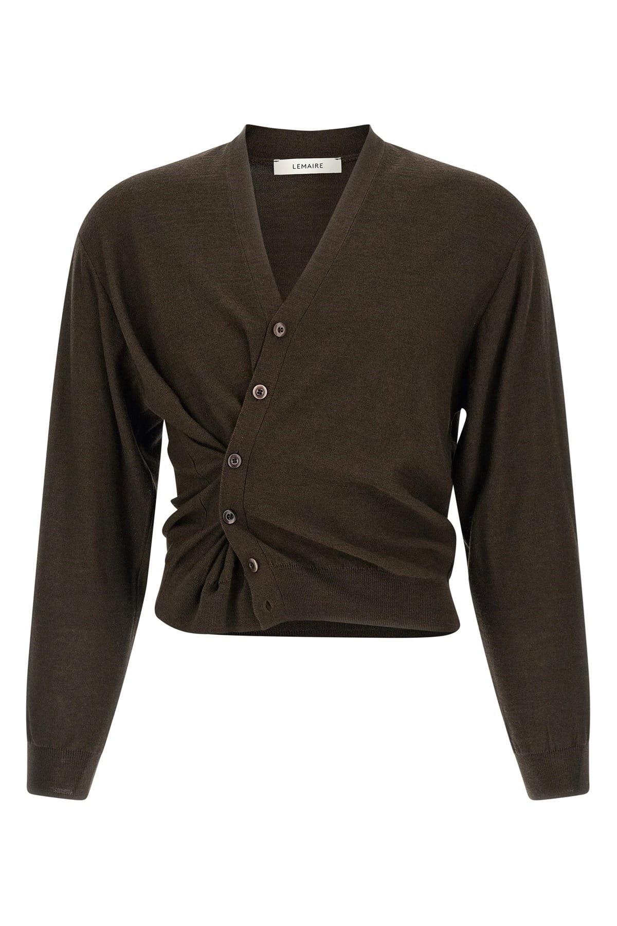 Lemaire Lemaire Twisted Wool Blend Cardigan
