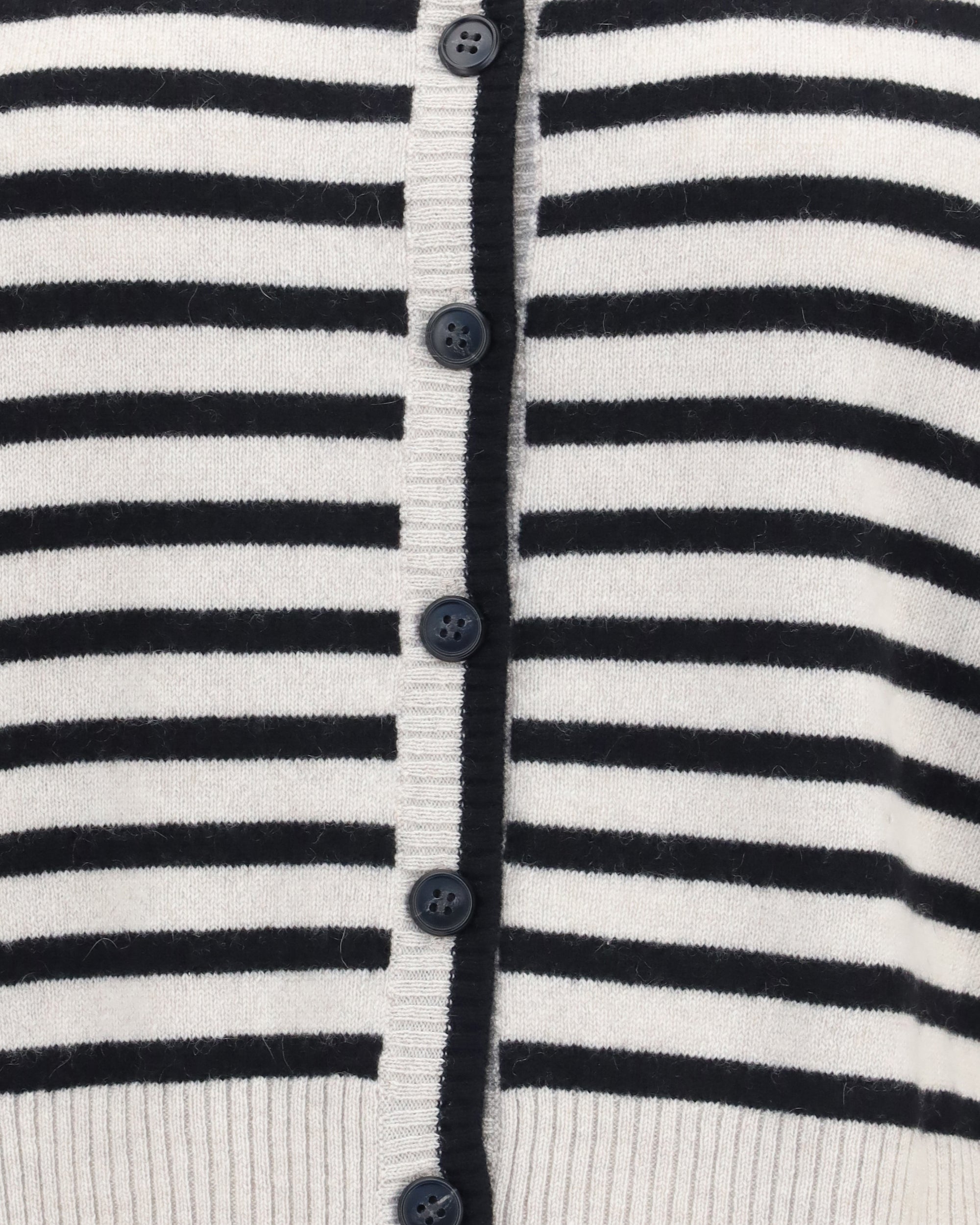 Lisa Yang Marit Striped Cardigan