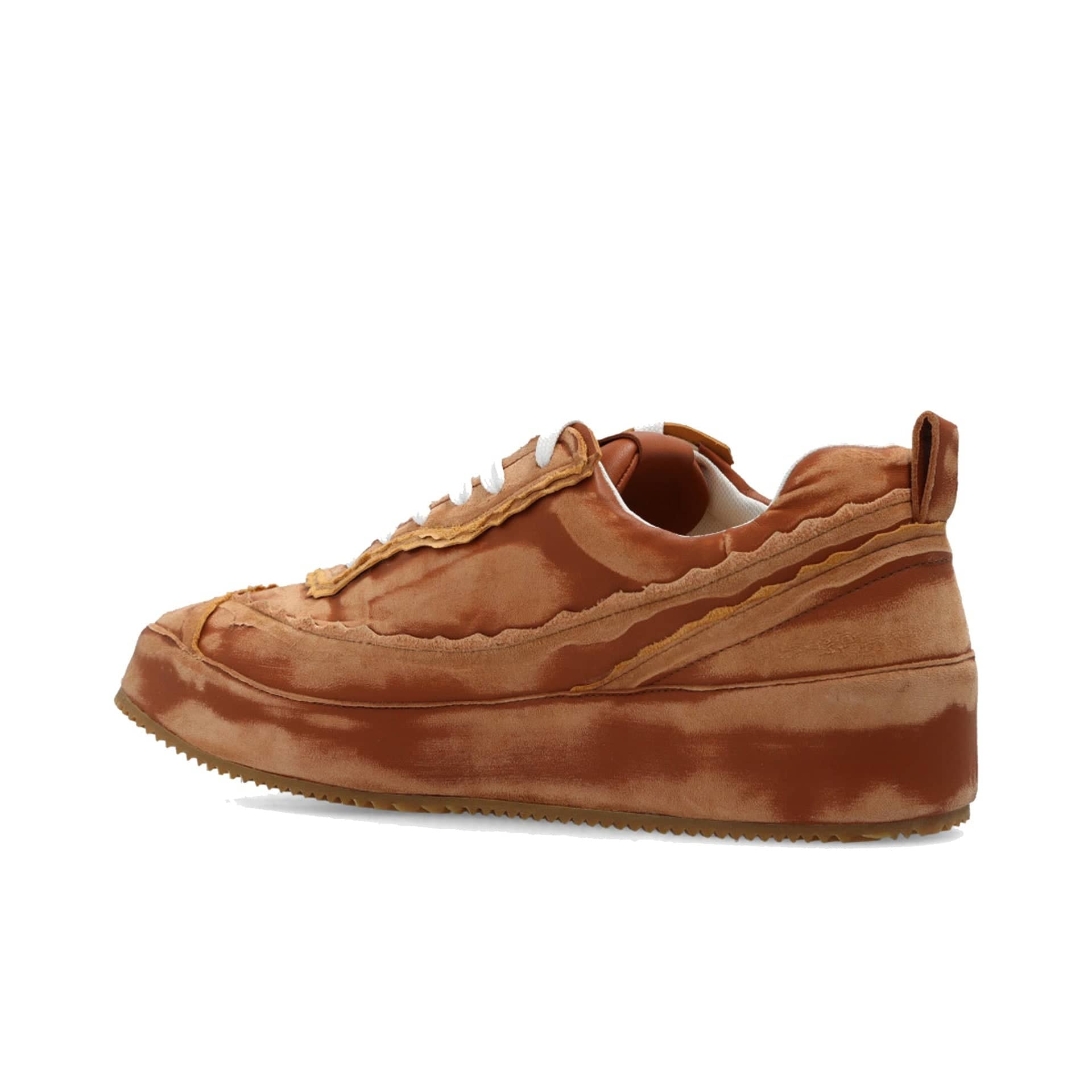 Loewe Deconstructed Calf Leather Sneakers