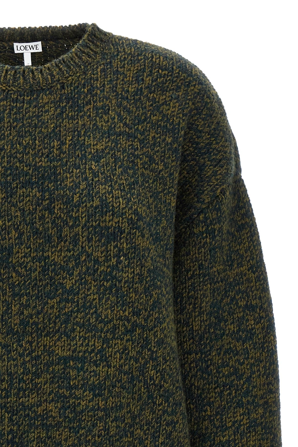 Loewe Loewe Double Neck Wool Sweater