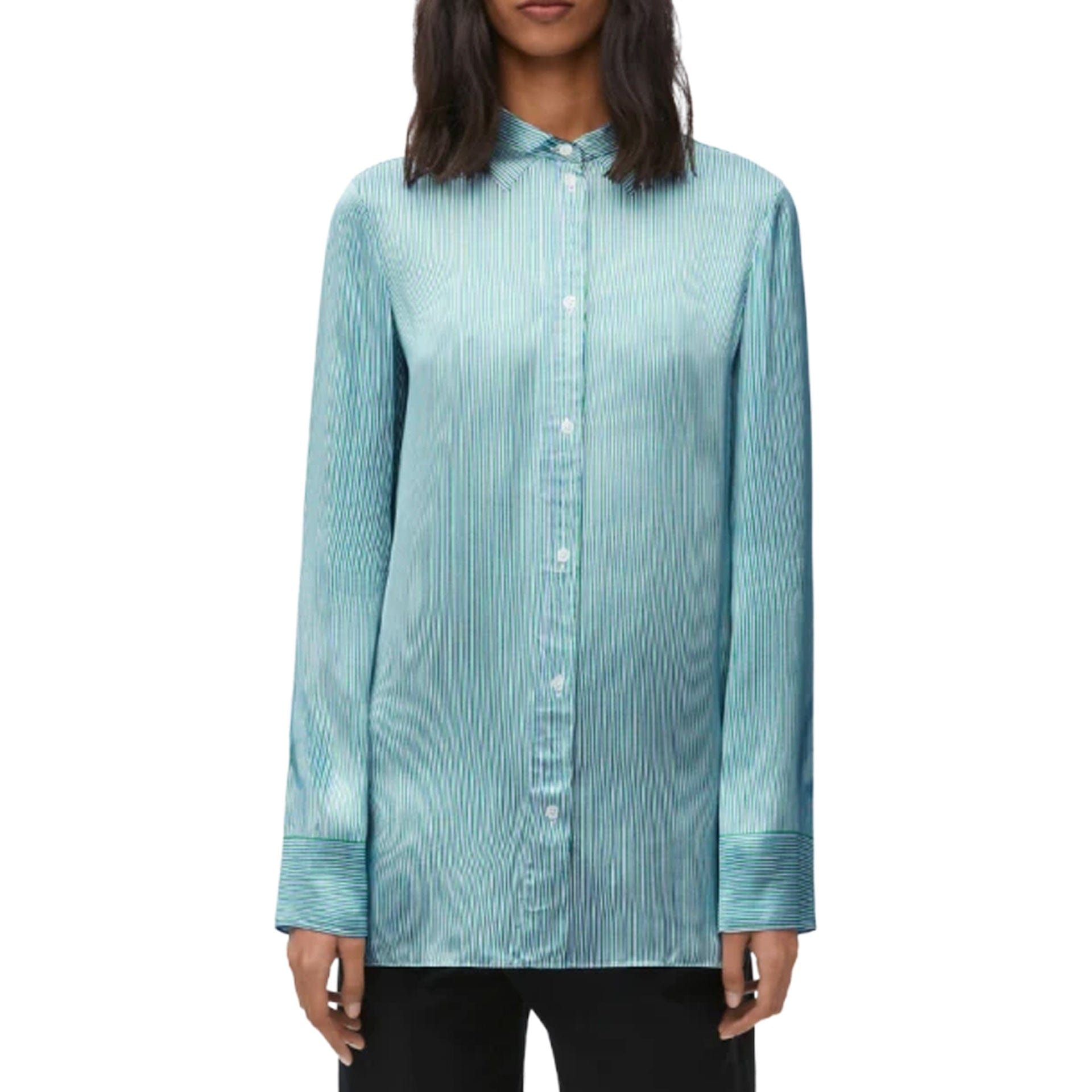 Loewe Silk Blend Striped Shirt - alternate view
