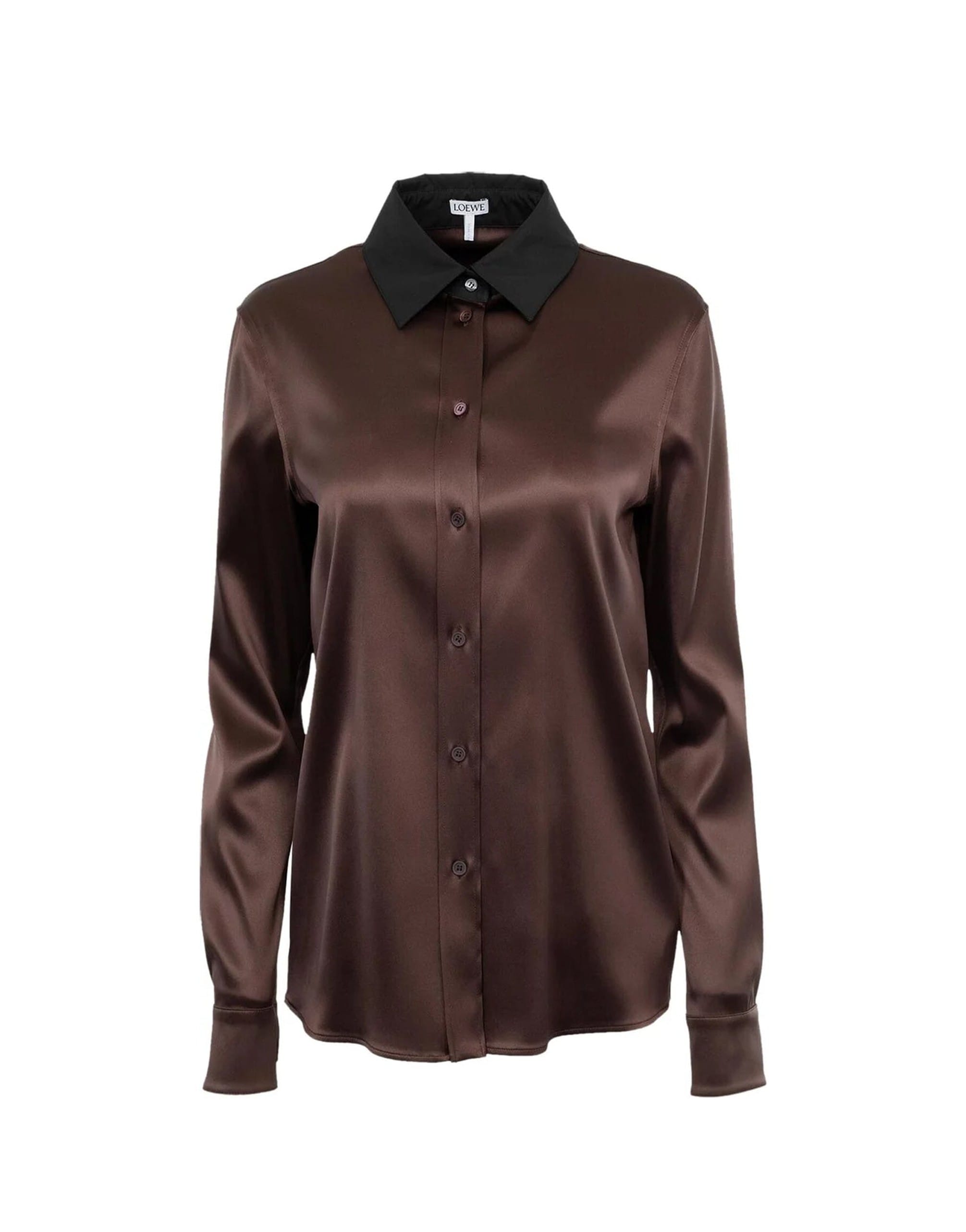 Loewe Silk Long Sleeve Button Shirt