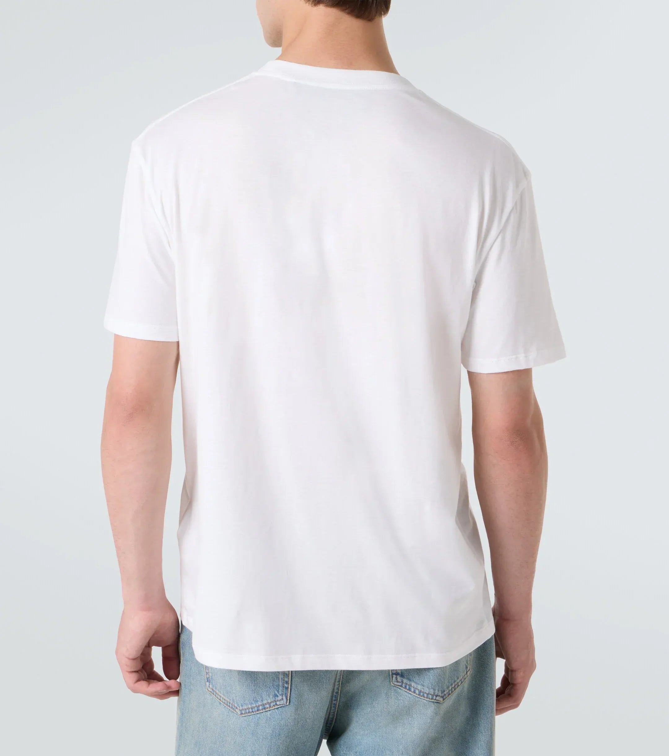 Valentino Logo-Appliquéd Cotton-Jersey T-Shirt