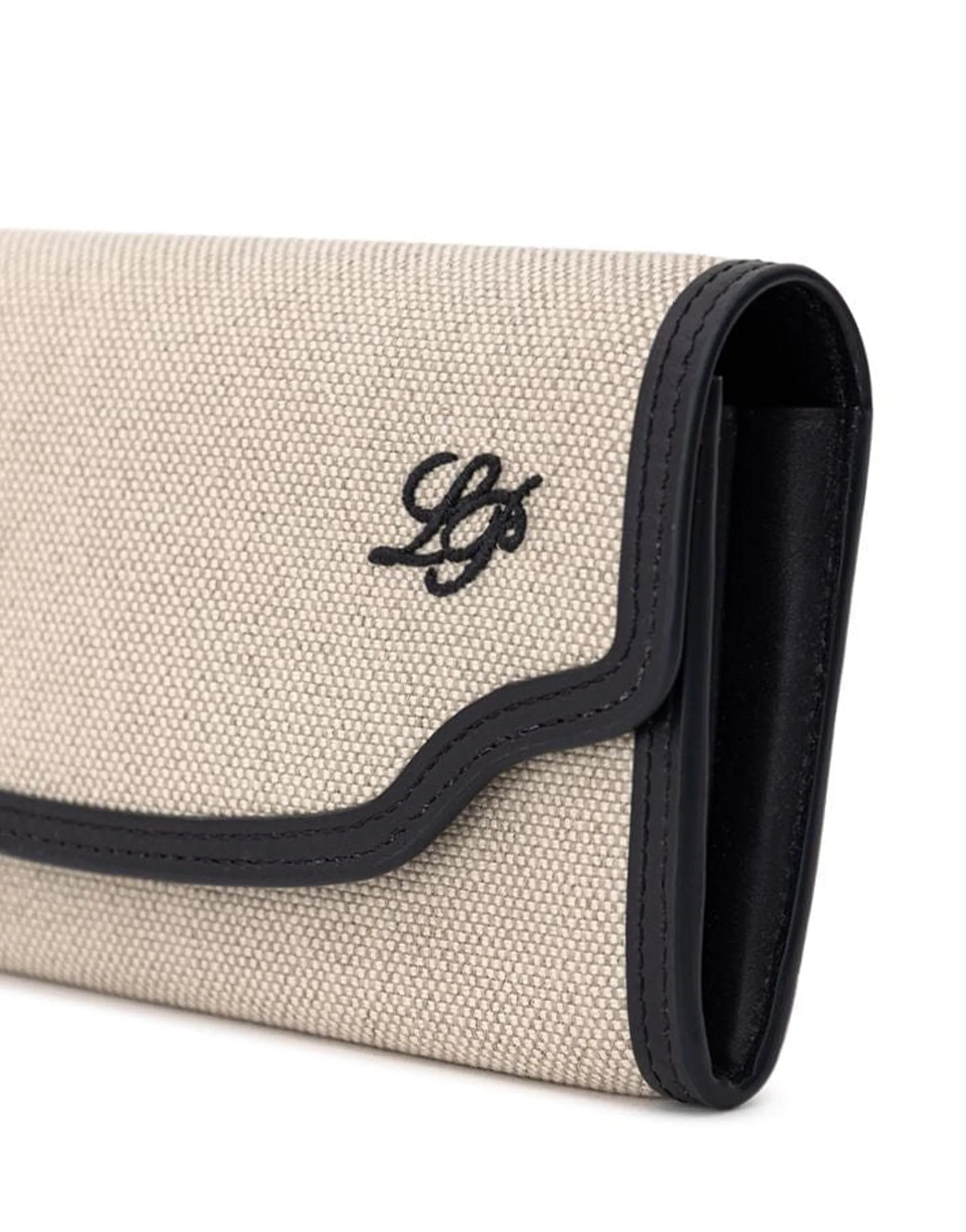 Loro Piana Loro Piana Logo Embroidered Flap Wallet