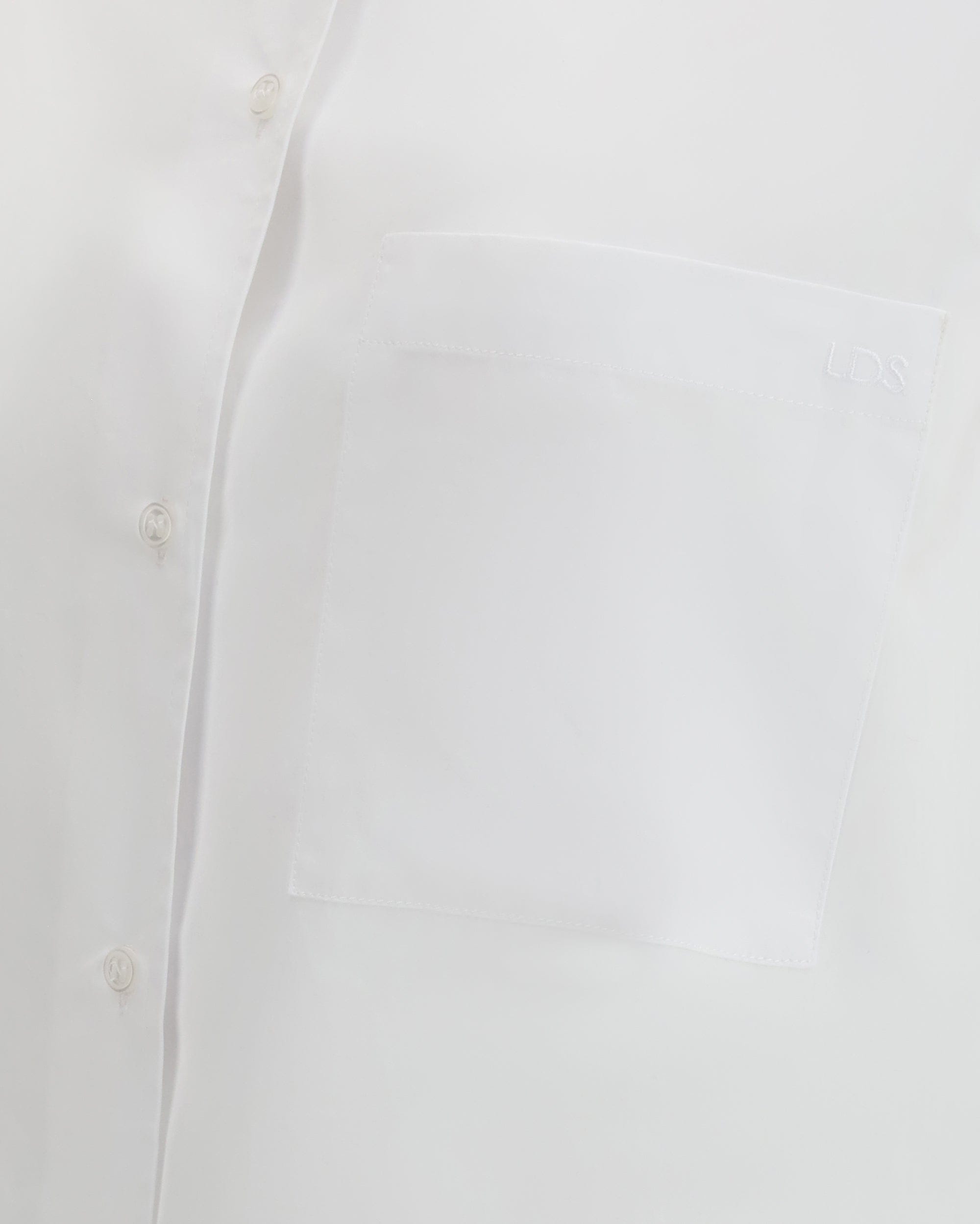 Loulou De Saison Lee Shirt In Cotton Poplin