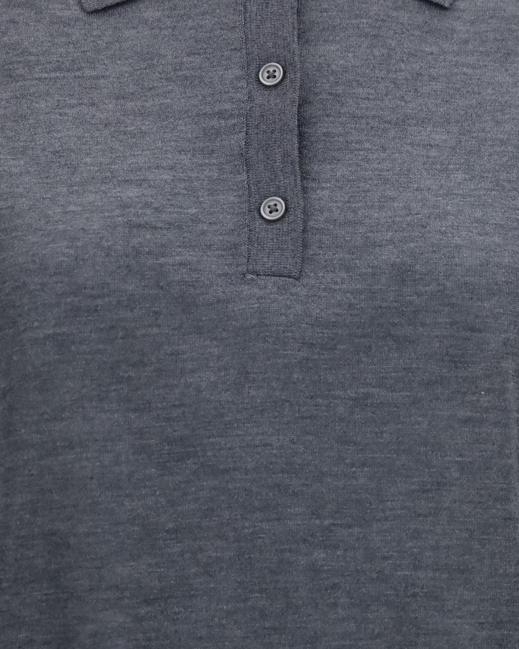 Loulou De Saison Miles Long-Sleeve Fine-Knit Polo