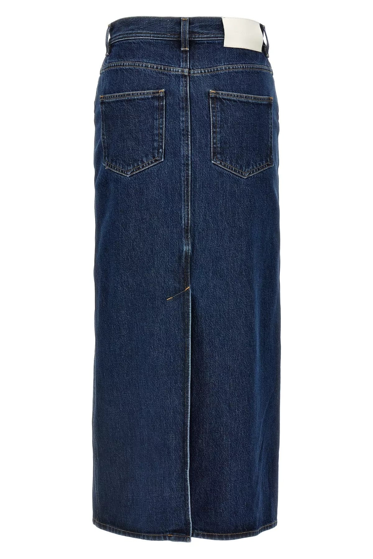 Loulou De Saison Rona denim midirok - alternate view