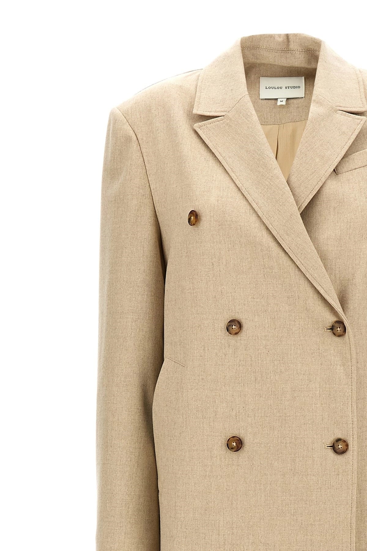Loulou De Saison Loulou De Saison Zeno Wool Blend Coat