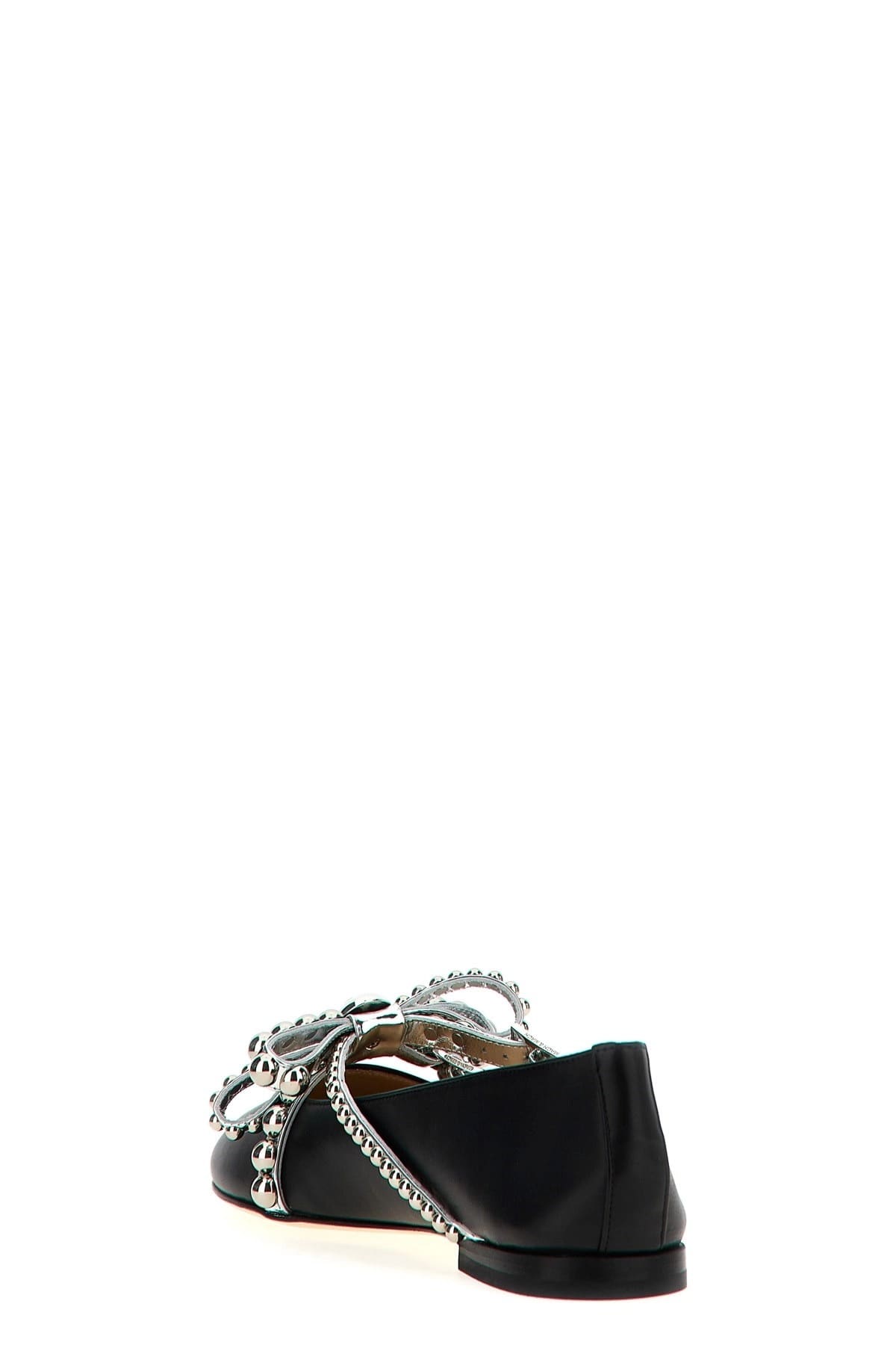 MACH & MACH MACH & MACH Crystal Studs Ballet Flats