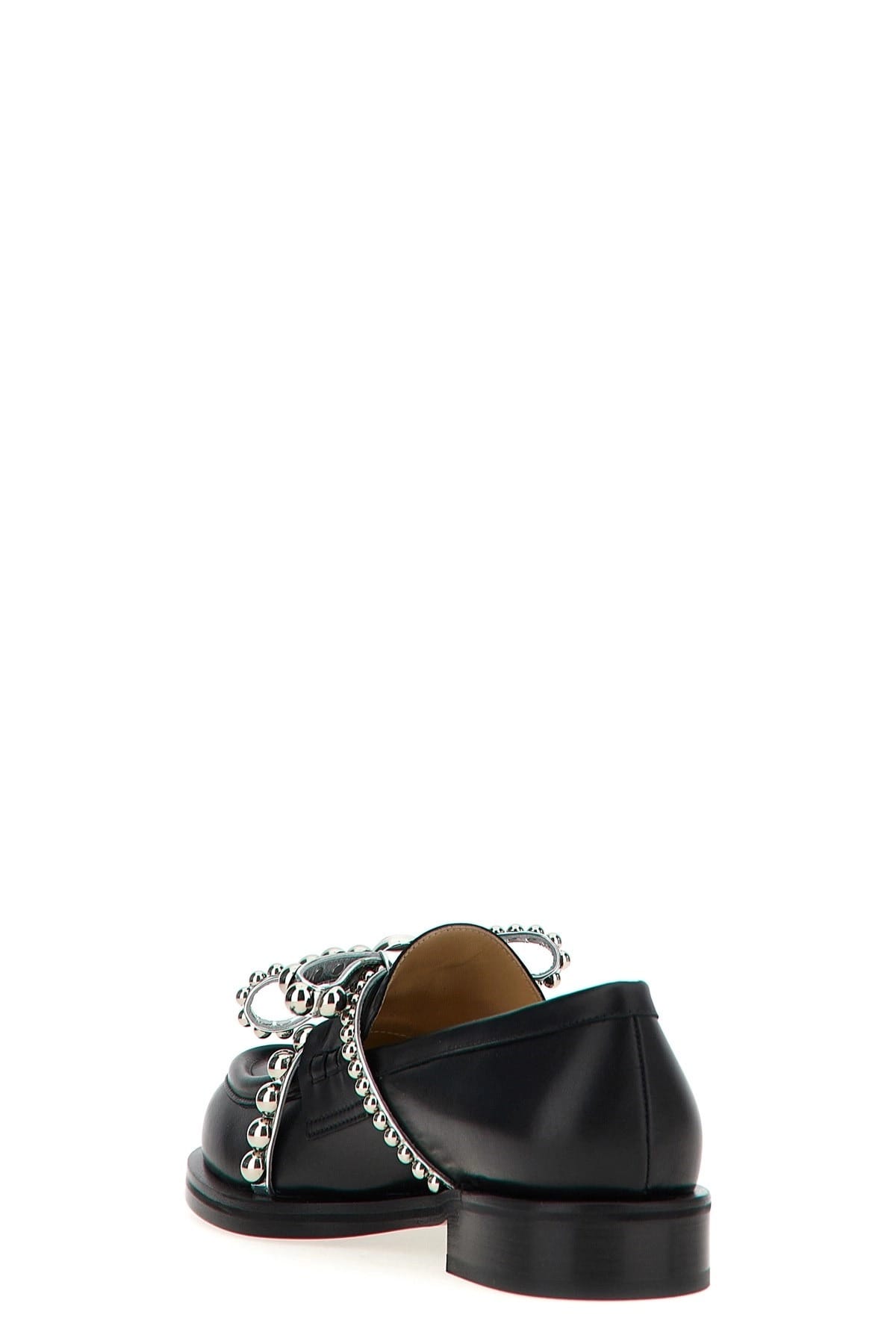MACH & MACH MACH & MACH Crystal Studs Loafers