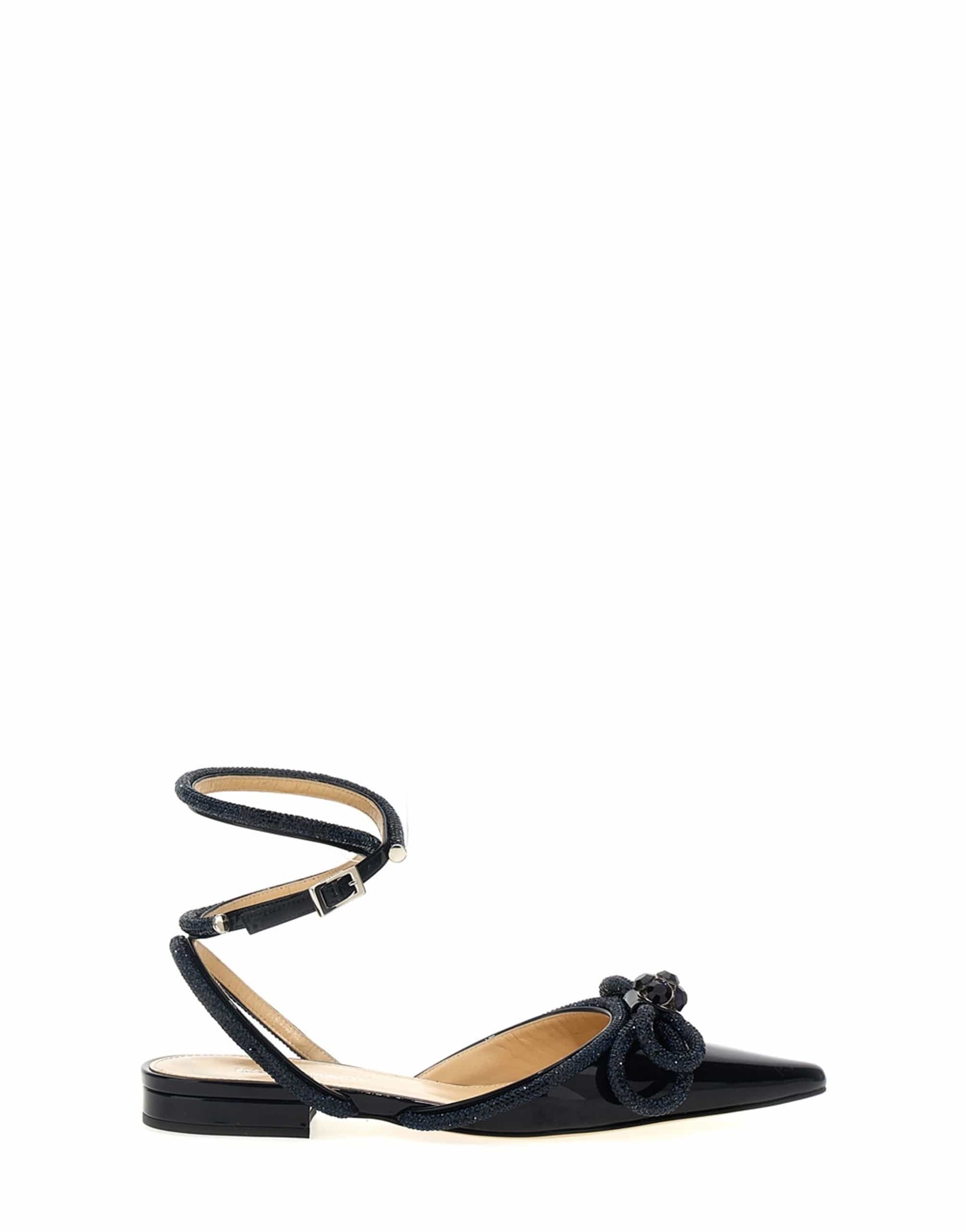 MACH & MACH MACH & MACH Double Bow Ballet Flats