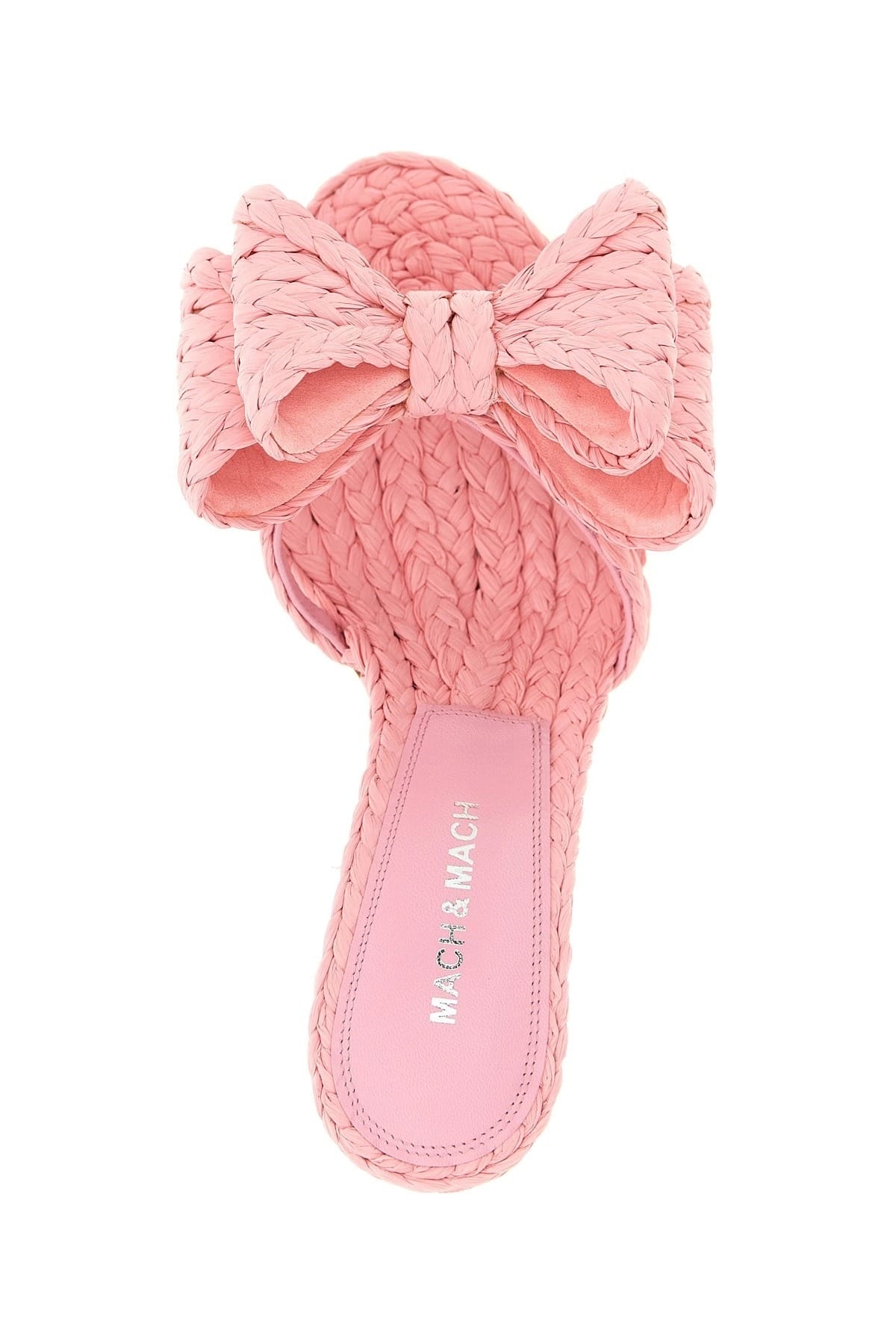 MACH & MACH MACH & MACH Le Cadeau Raffia Mules