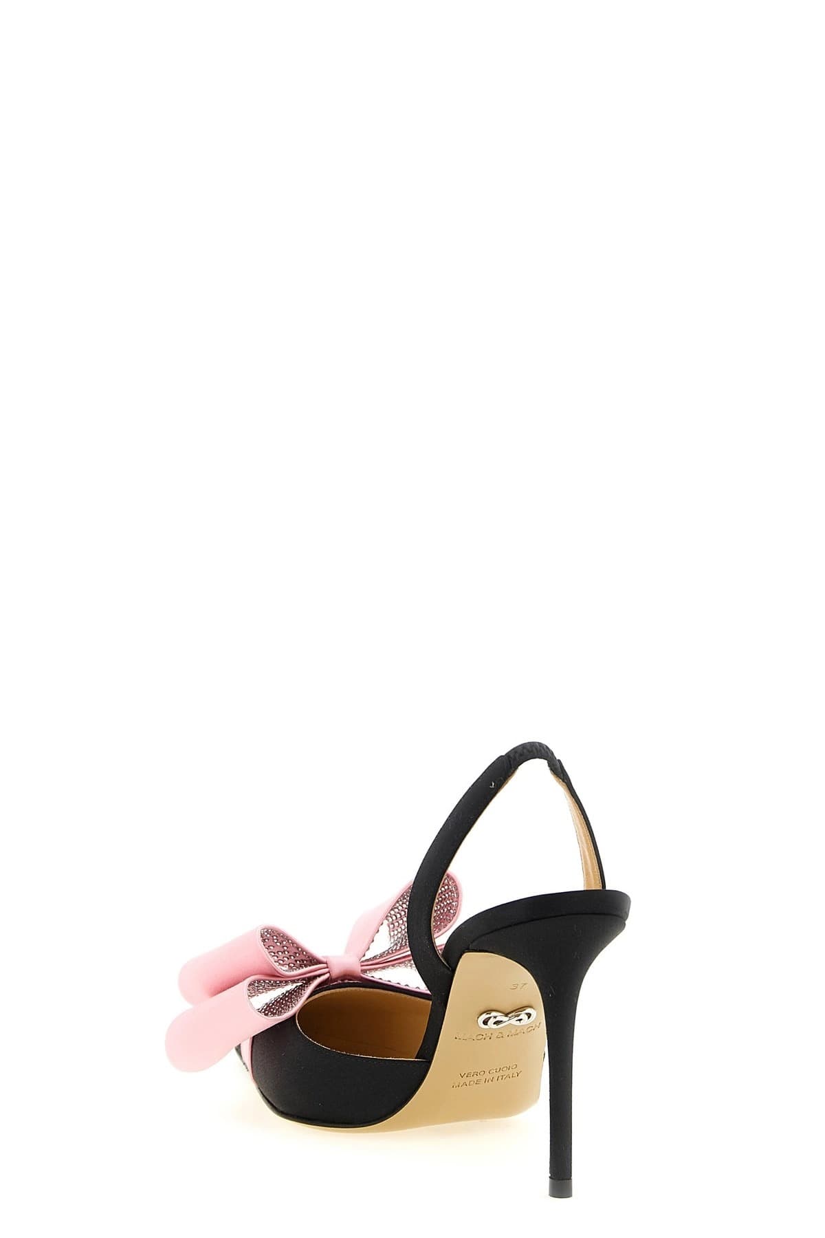 MACH & MACH MACH & MACH Le Cadeau Satin Slingback