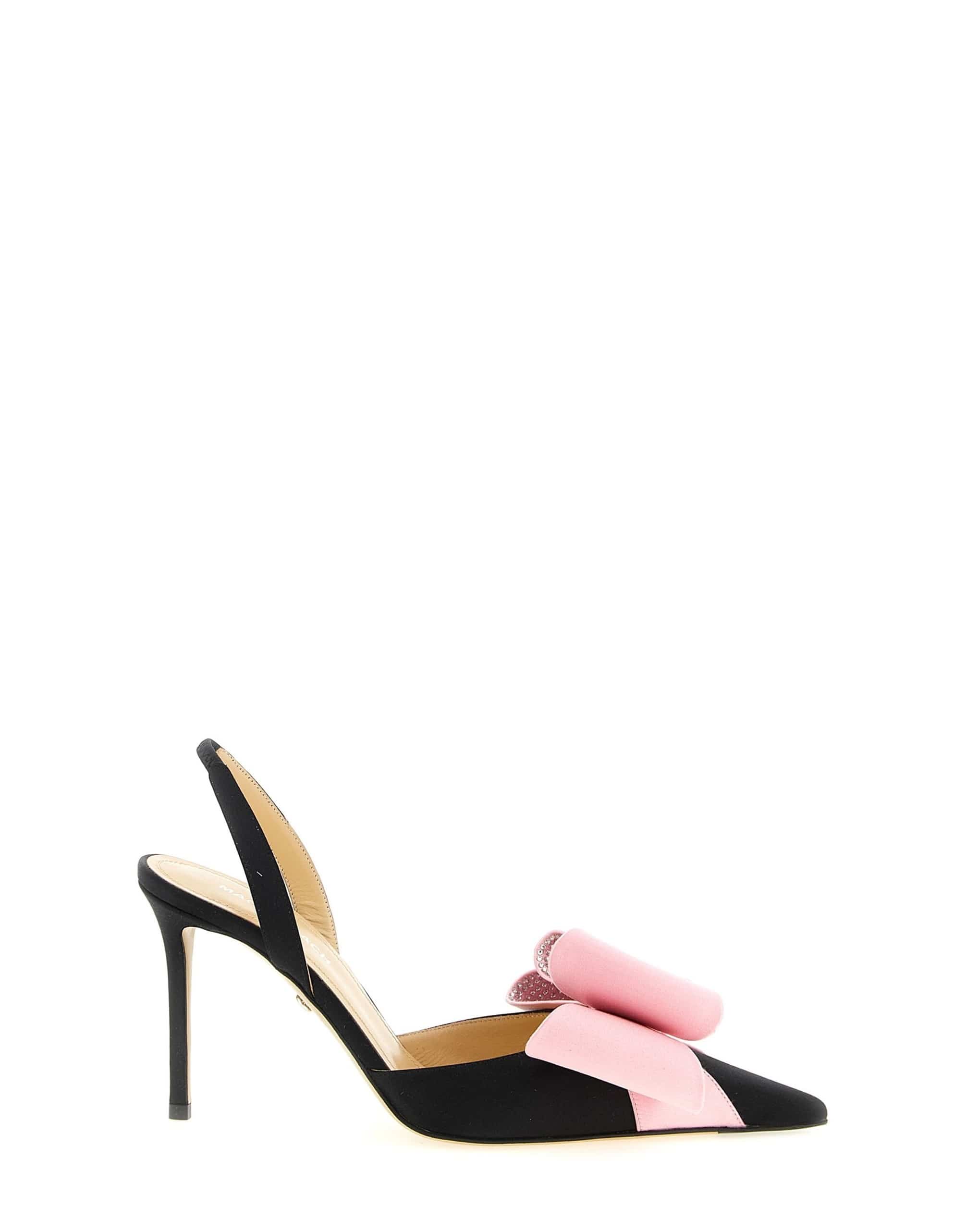 MACH & MACH MACH & MACH Le Cadeau Satin Slingback