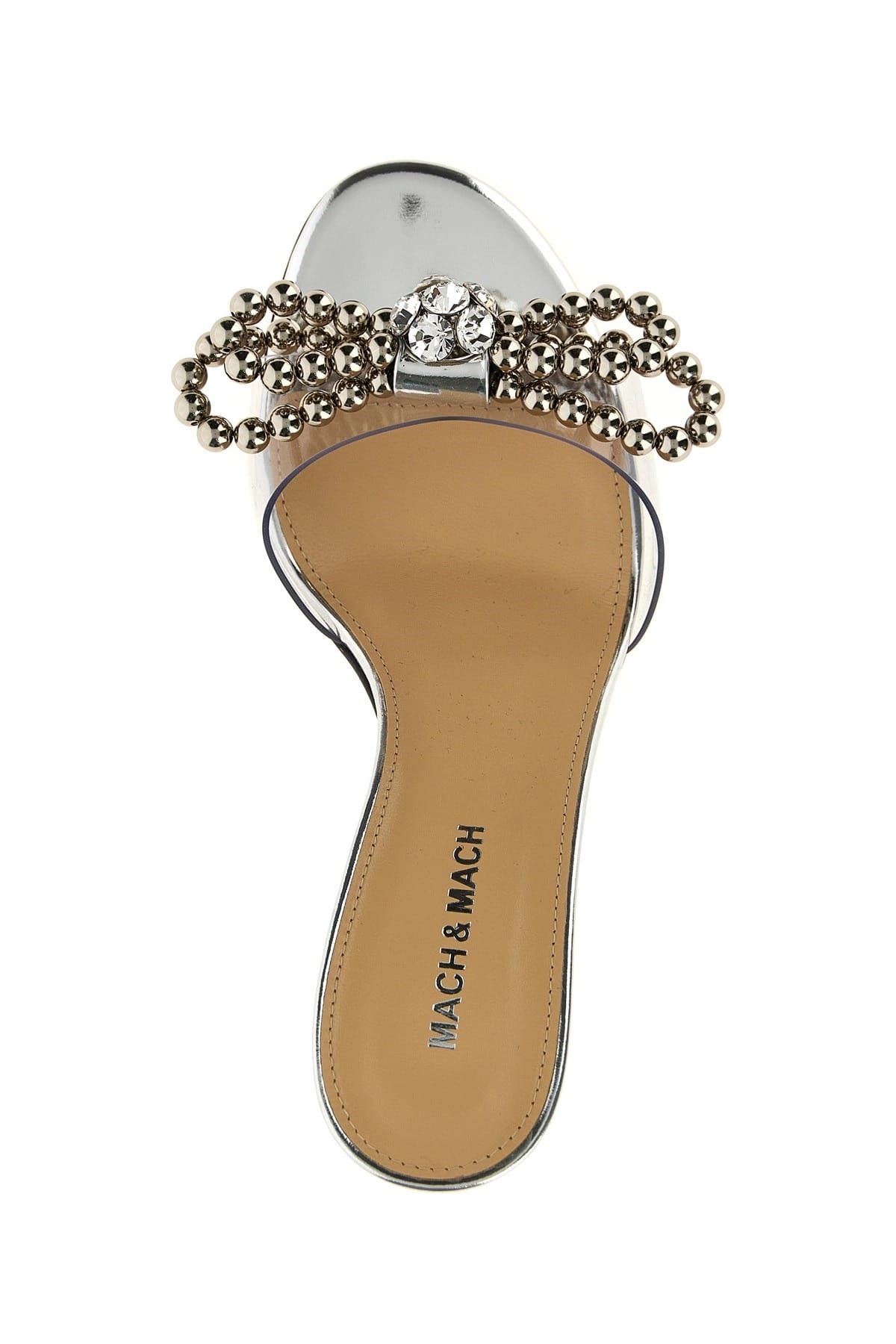 MACH & MACH MACH & MACH Stud Bow Sandals