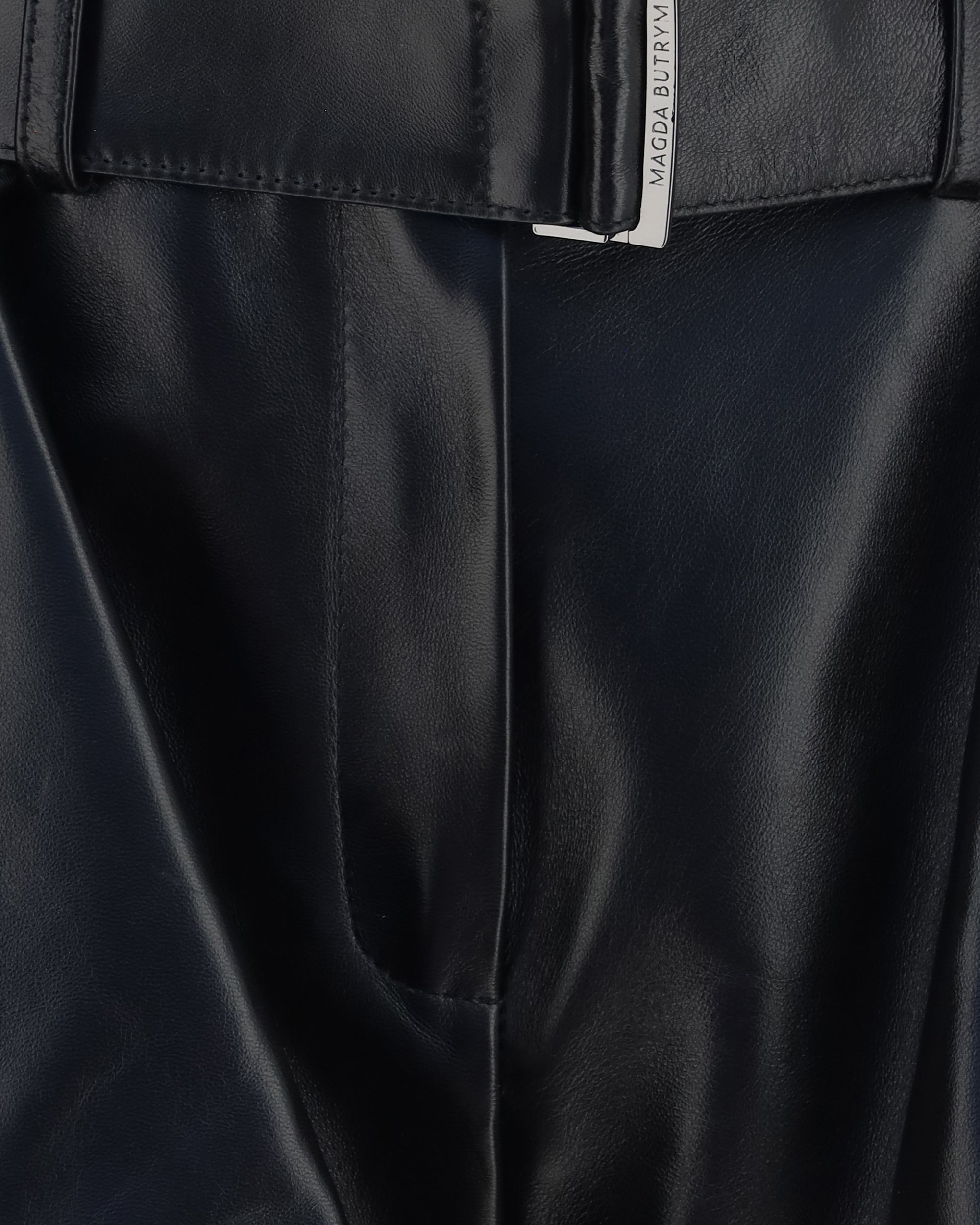 Shorts svasati in pelle Magda Butrym