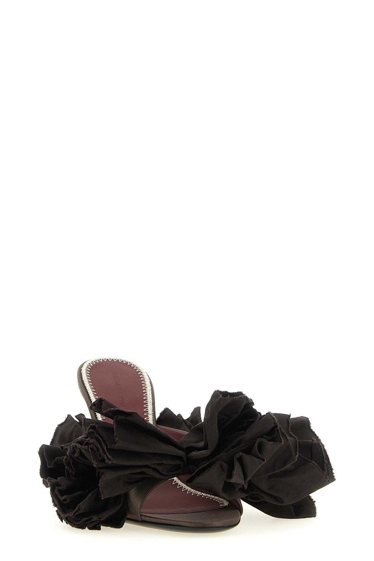 Magda Butrym Mule Flowers Taffeta - alternate view