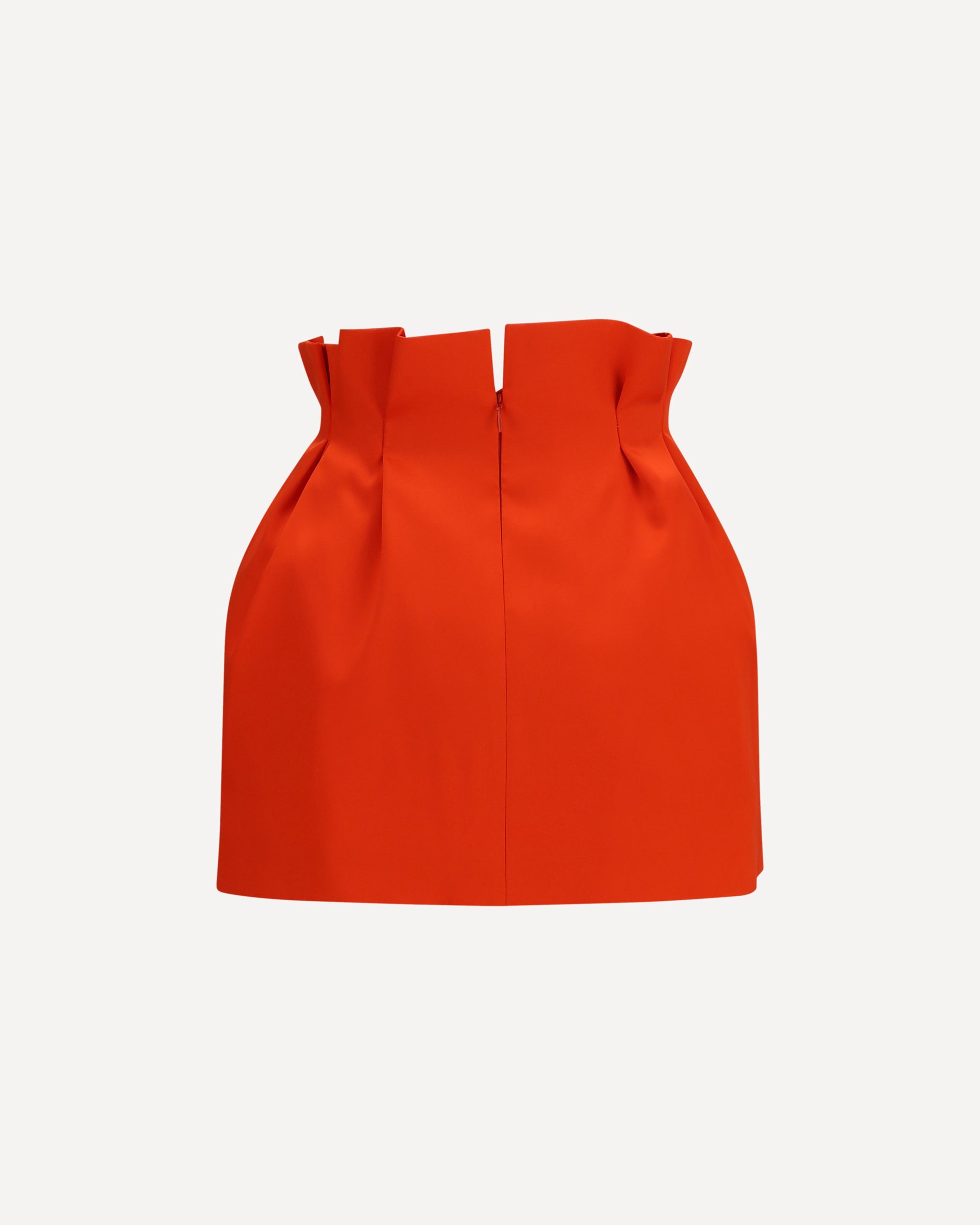 Magda Butrym Zijden minirok met gerimpelde taille - alternate view
