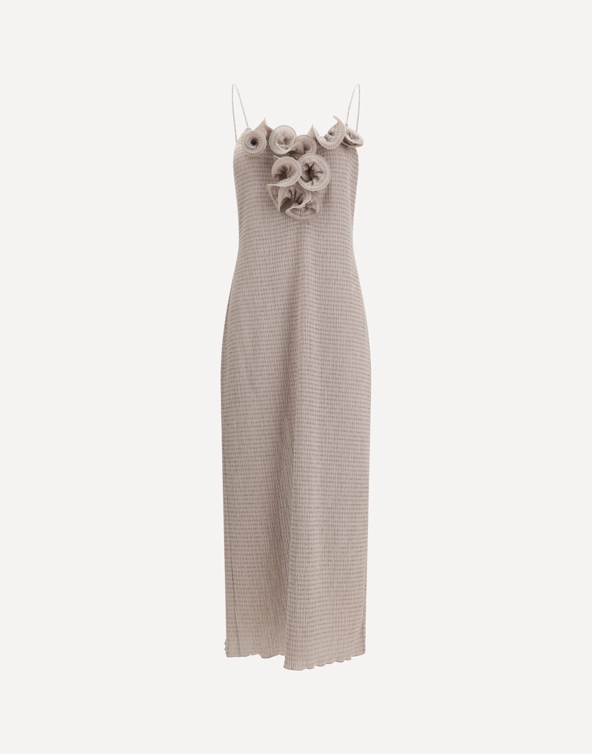 Magda Butrym Sleeveless Crepe Beach Long Dress