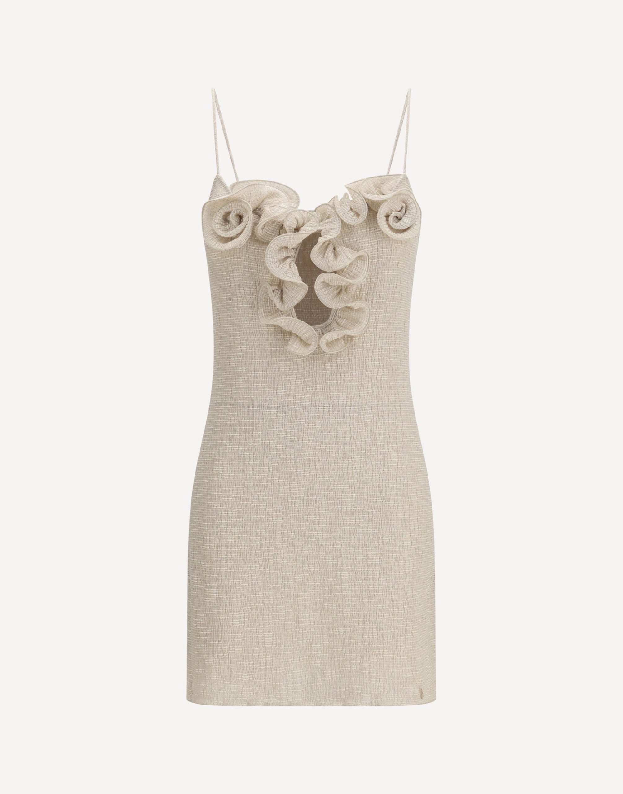 Magda Butrym Sleeveless Crêpe Beach Mini Dress