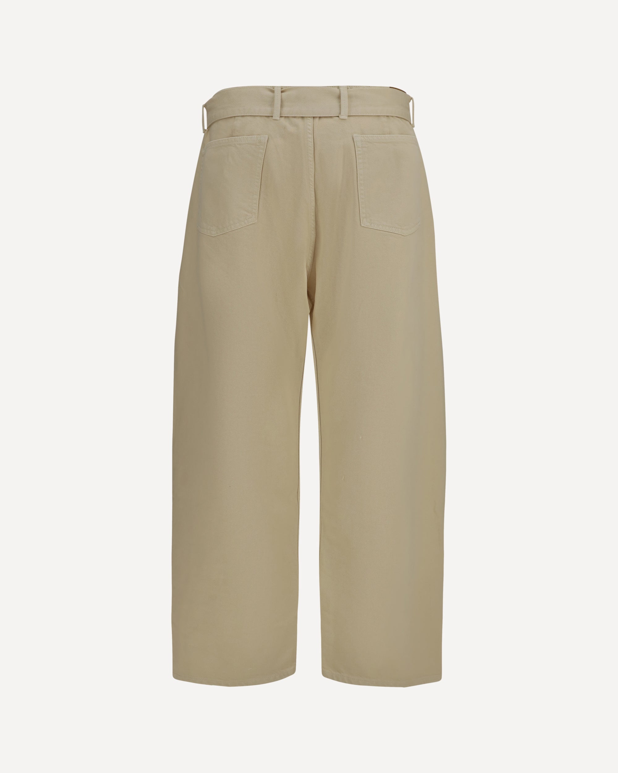 Magda Butrym Wide-Leg Denim Pants With Belt